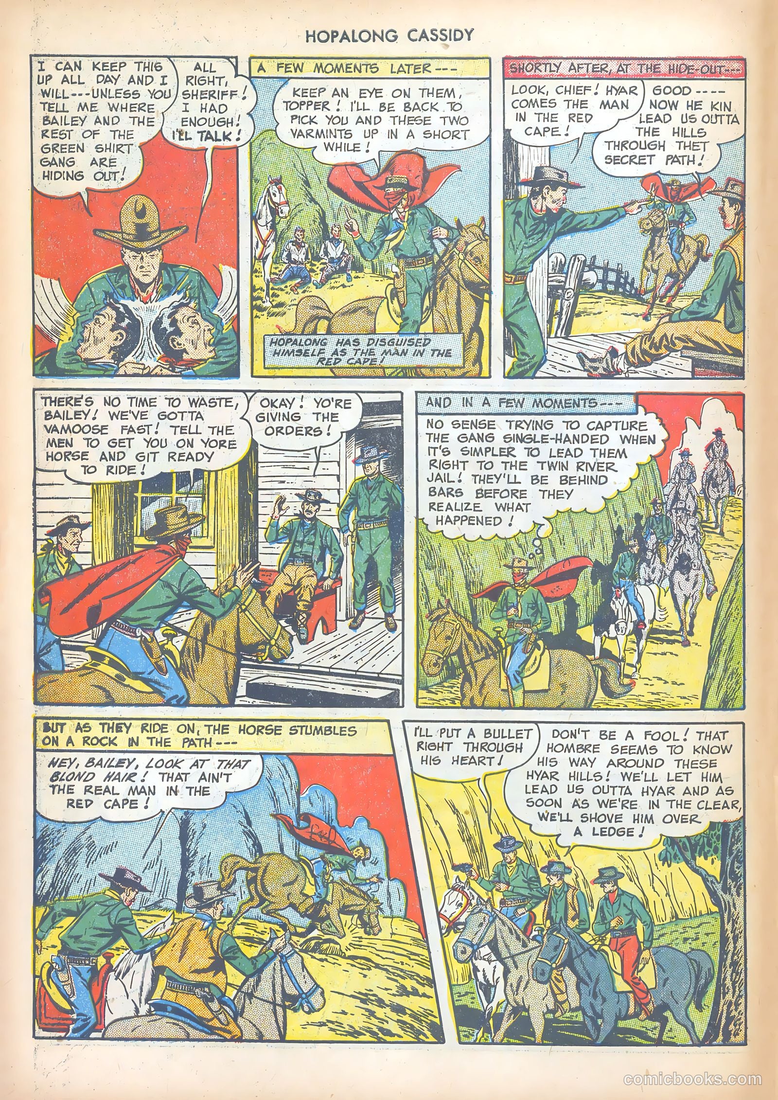 Hopalong Cassidy #31 (1949) — page 20 of 52