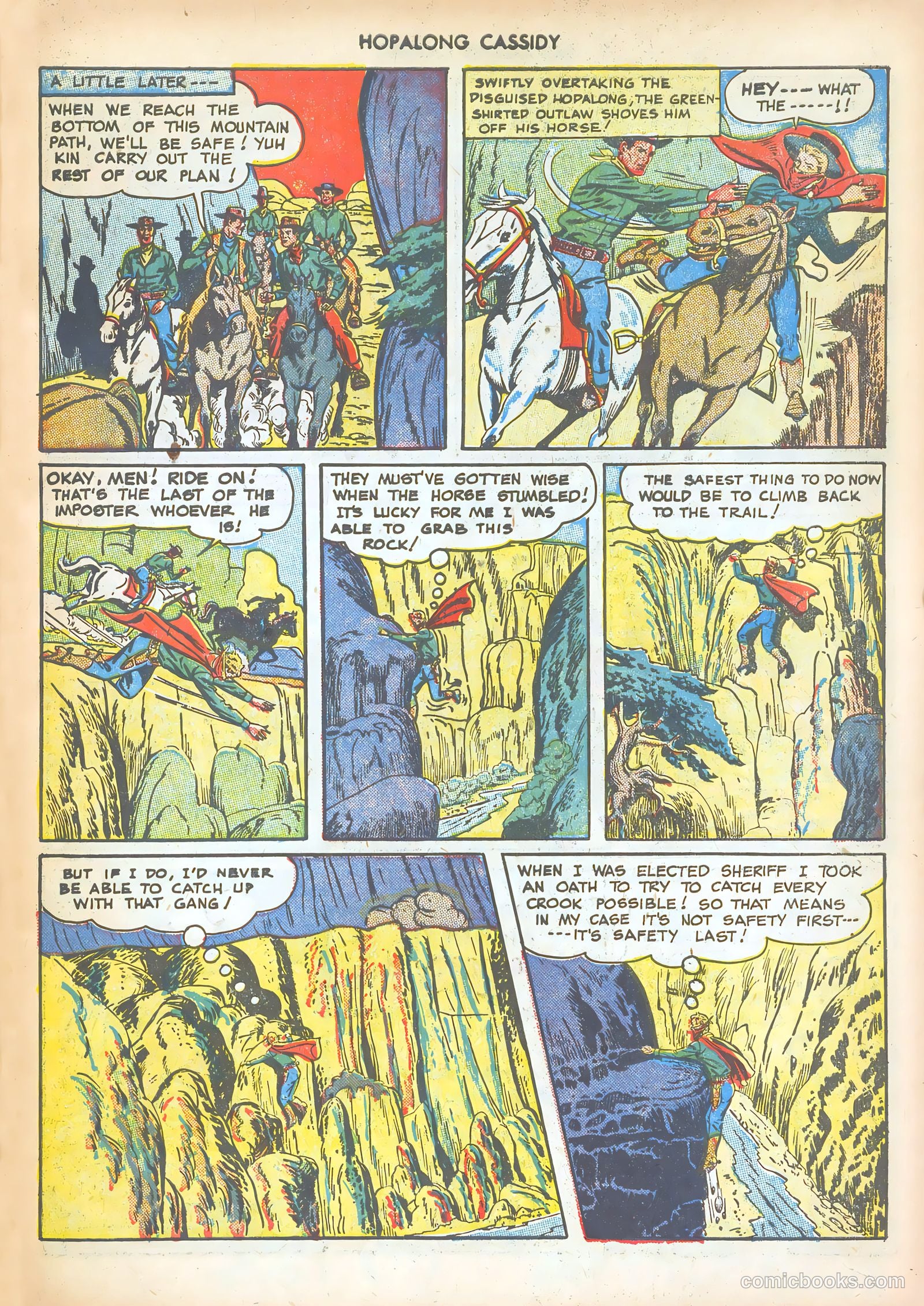 Hopalong Cassidy #31 (1949) — page 21 of 52