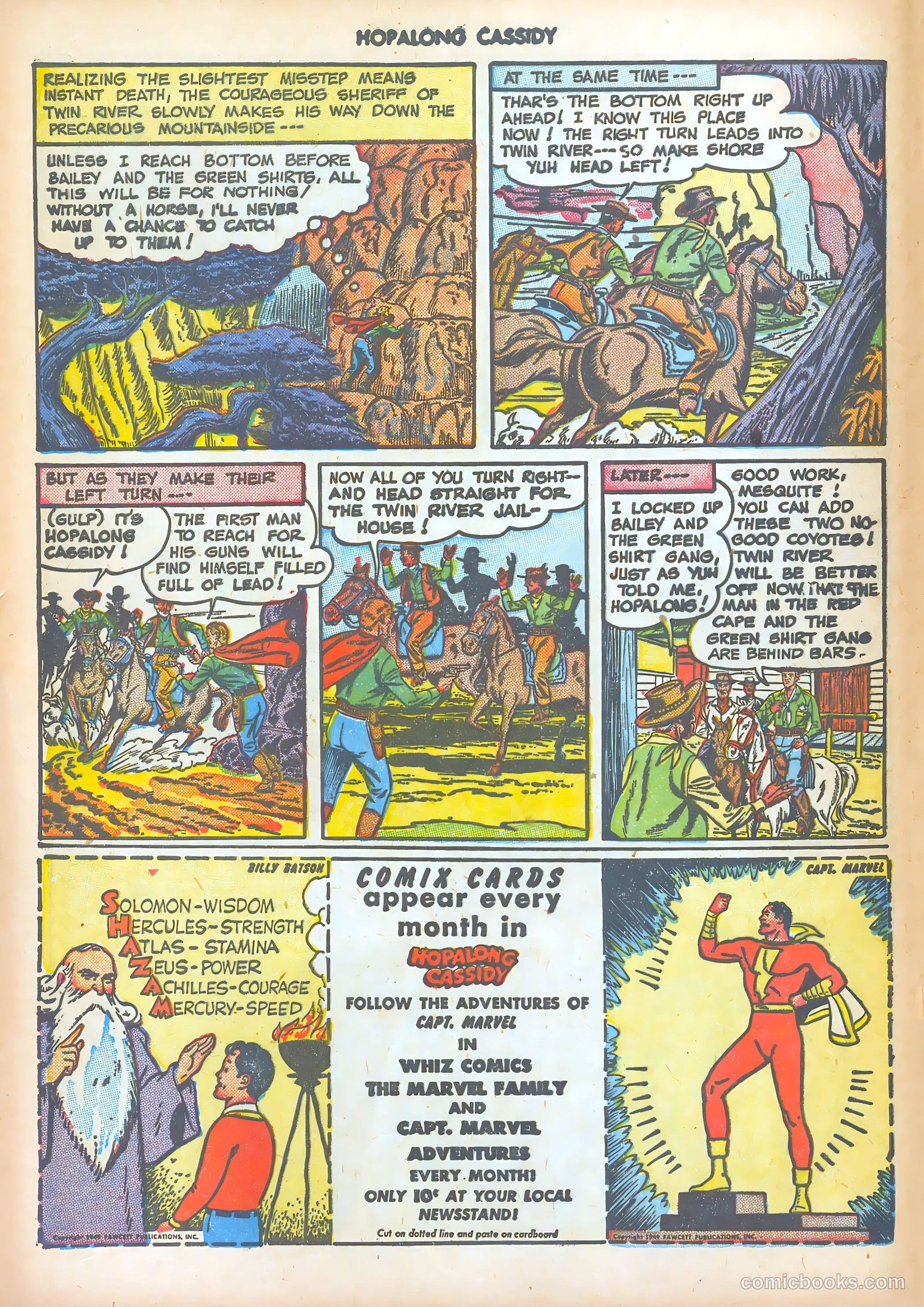 Hopalong Cassidy #31 (1949) — page 22 of 52