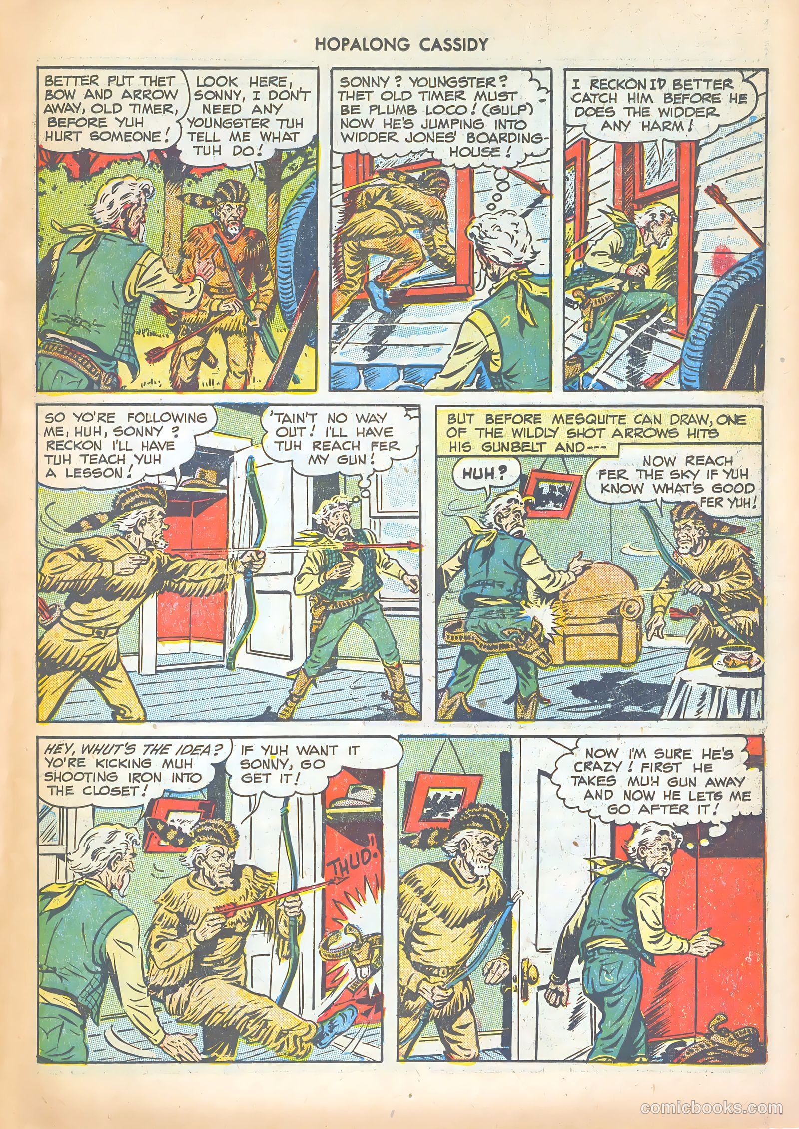 Hopalong Cassidy #31 (1949) — page 25 of 52