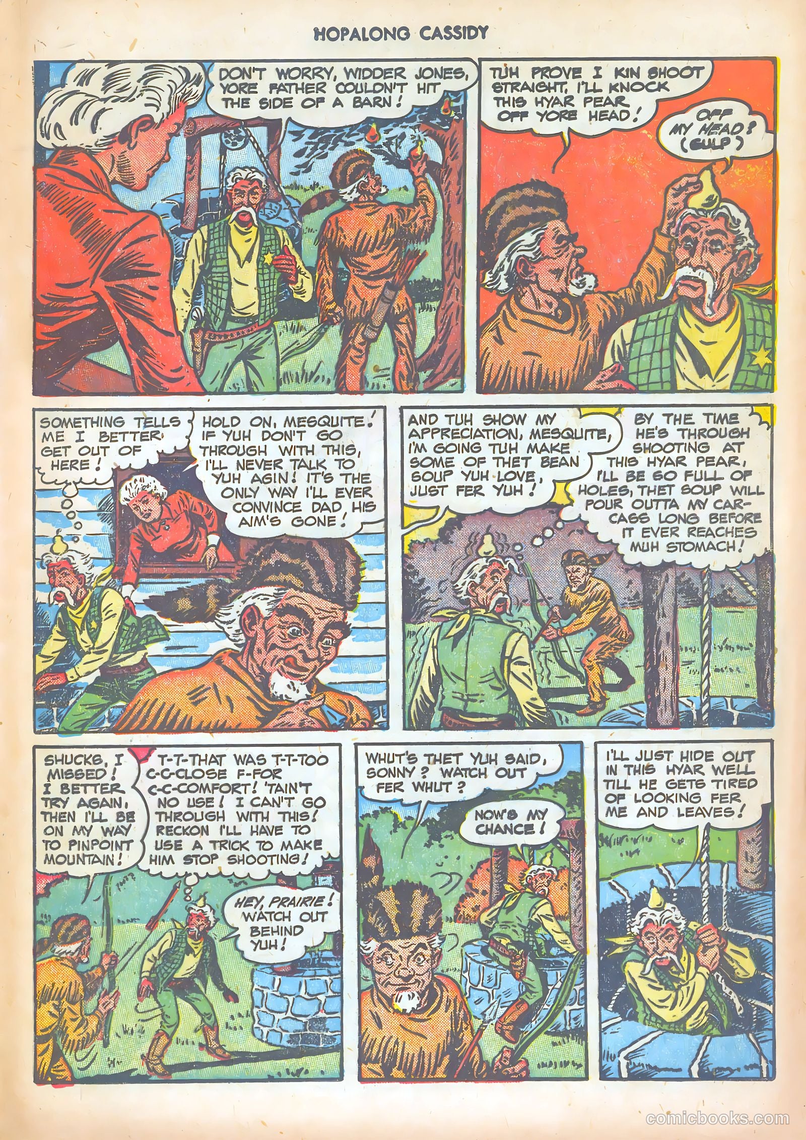 Hopalong Cassidy #31 (1949) — page 27 of 52