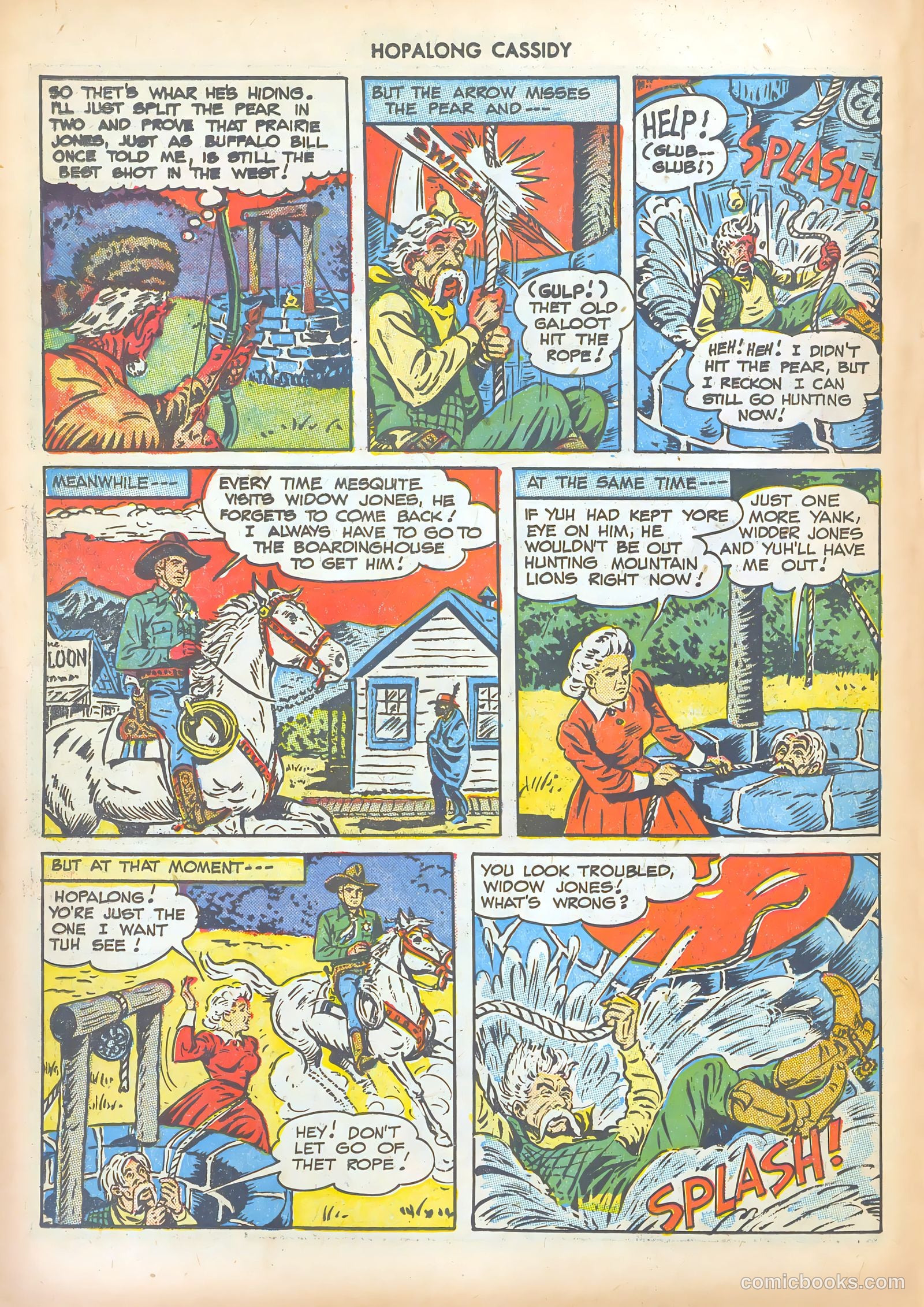 Hopalong Cassidy #31 (1949) — page 28 of 52