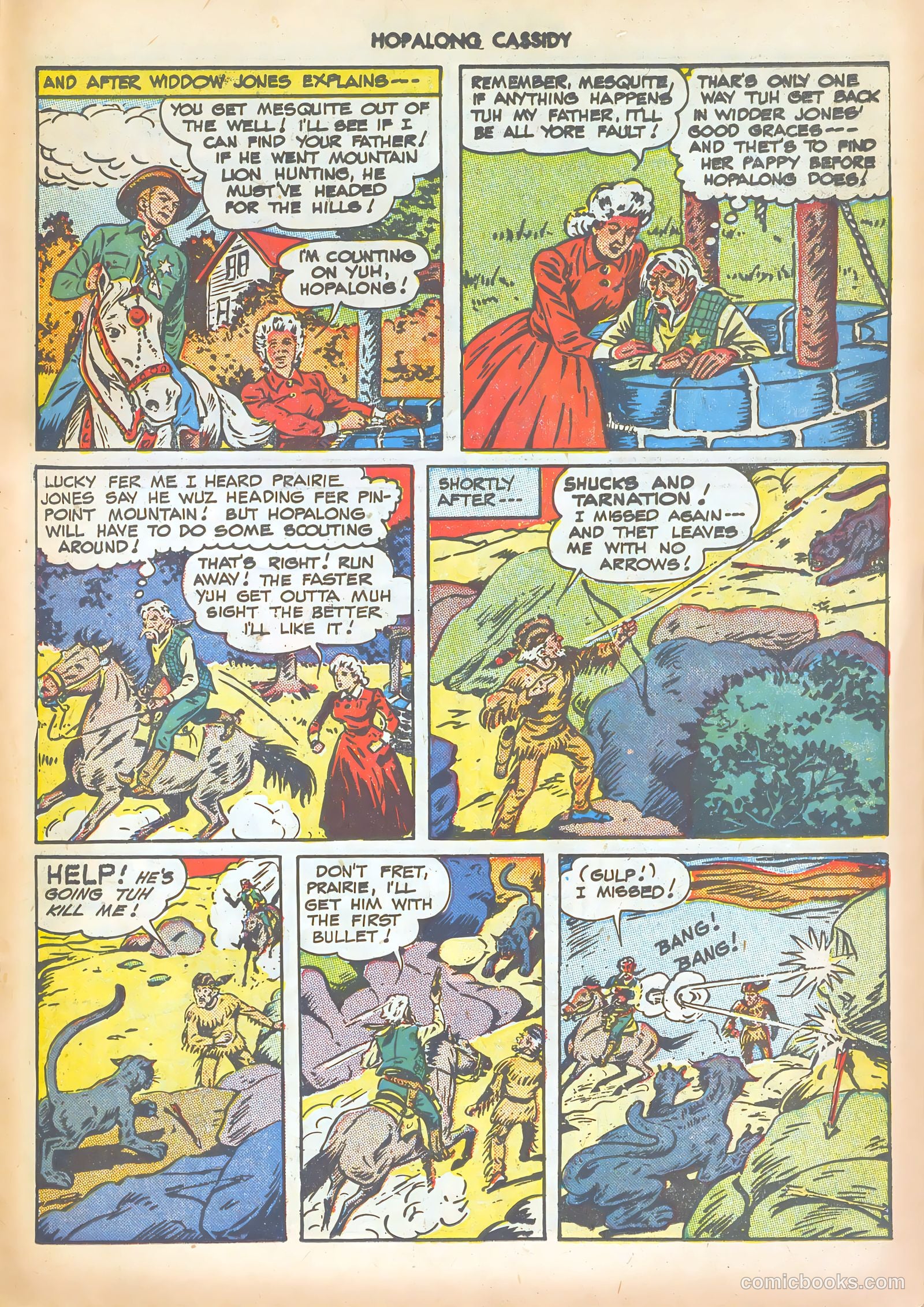 Hopalong Cassidy #31 (1949) — page 29 of 52