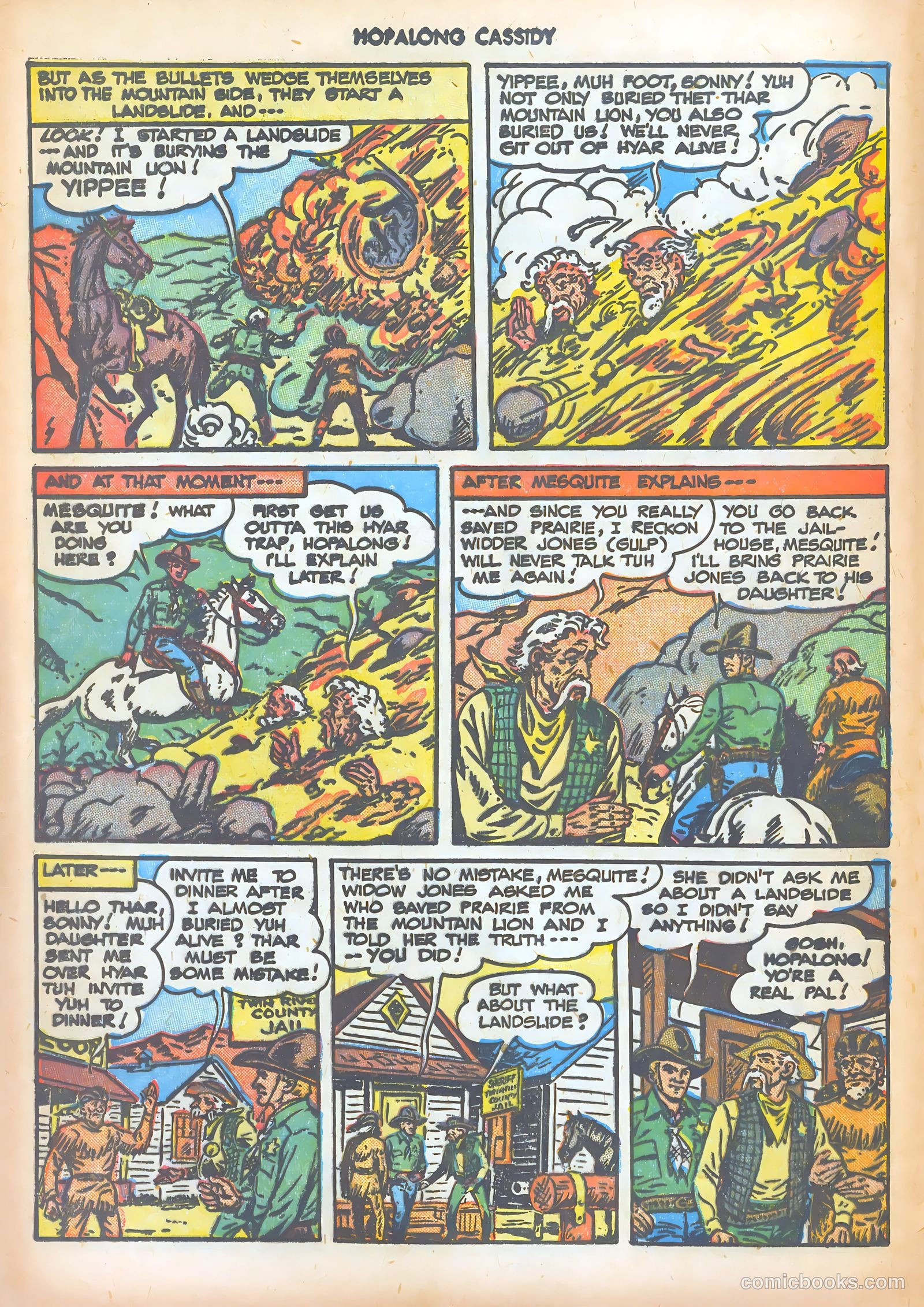 Hopalong Cassidy #31 (1949) — page 30 of 52