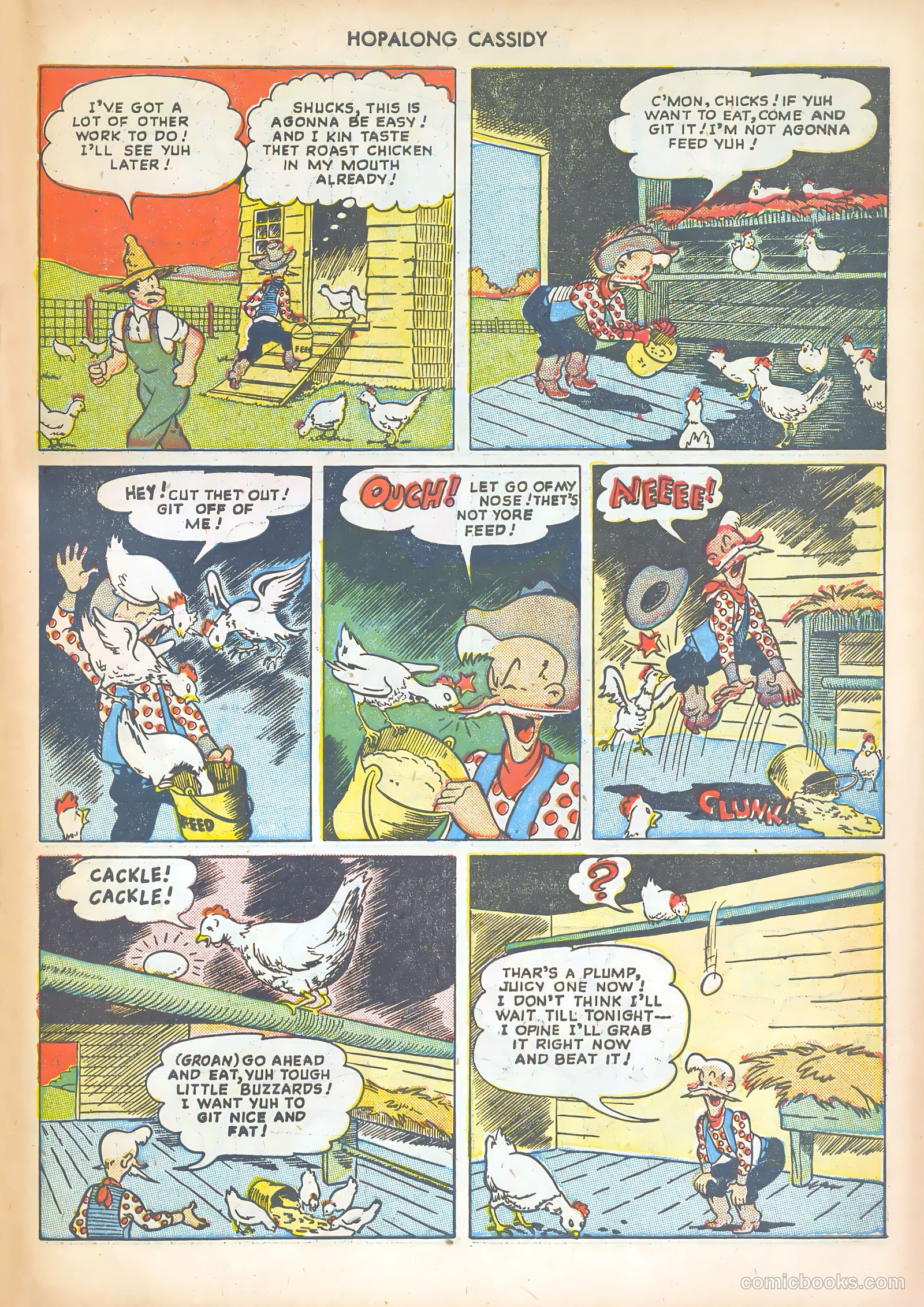 Hopalong Cassidy #31 (1949) — page 33 of 52