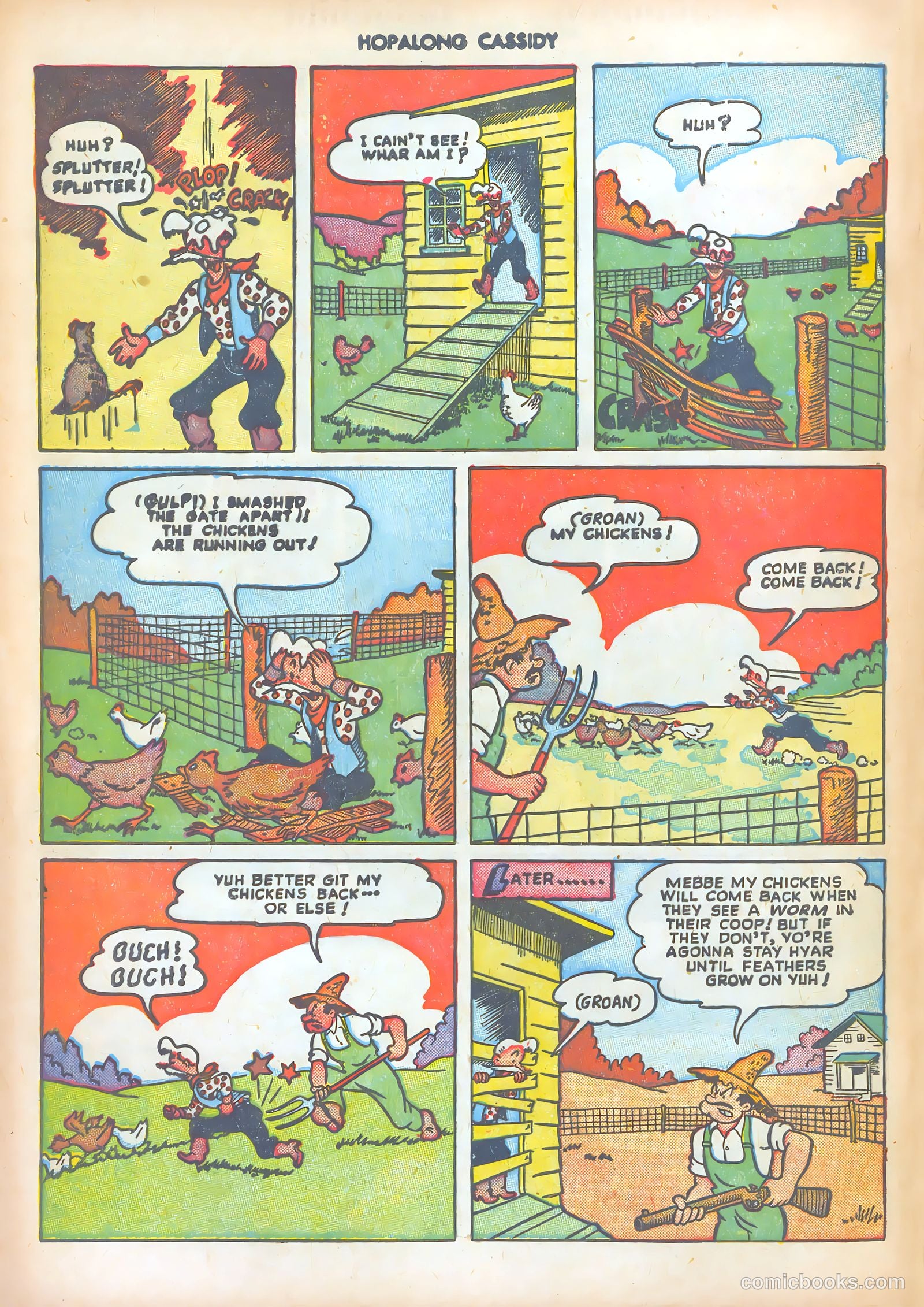 Hopalong Cassidy #31 (1949) — page 34 of 52