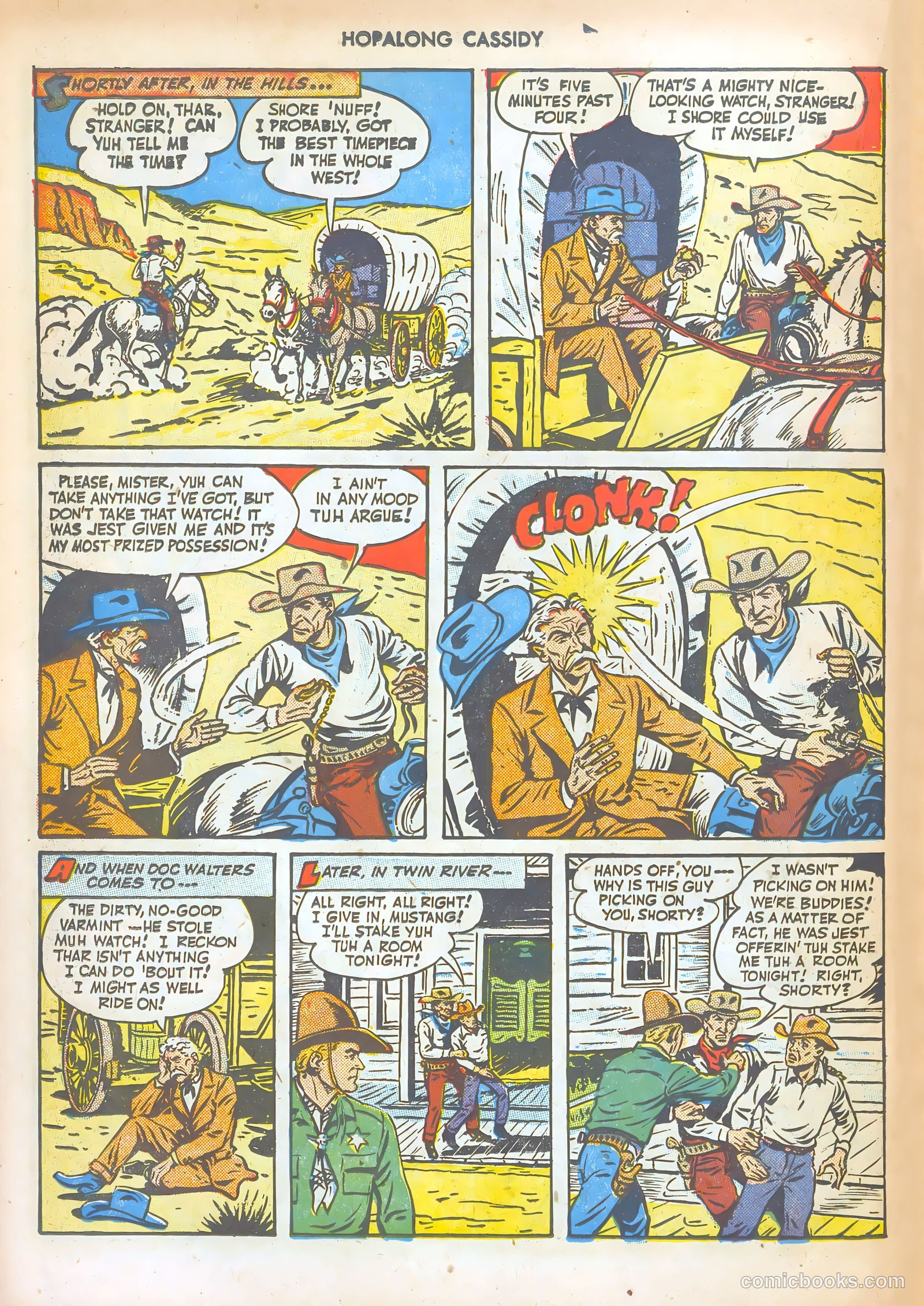 Hopalong Cassidy #31 (1949) — page 36 of 52