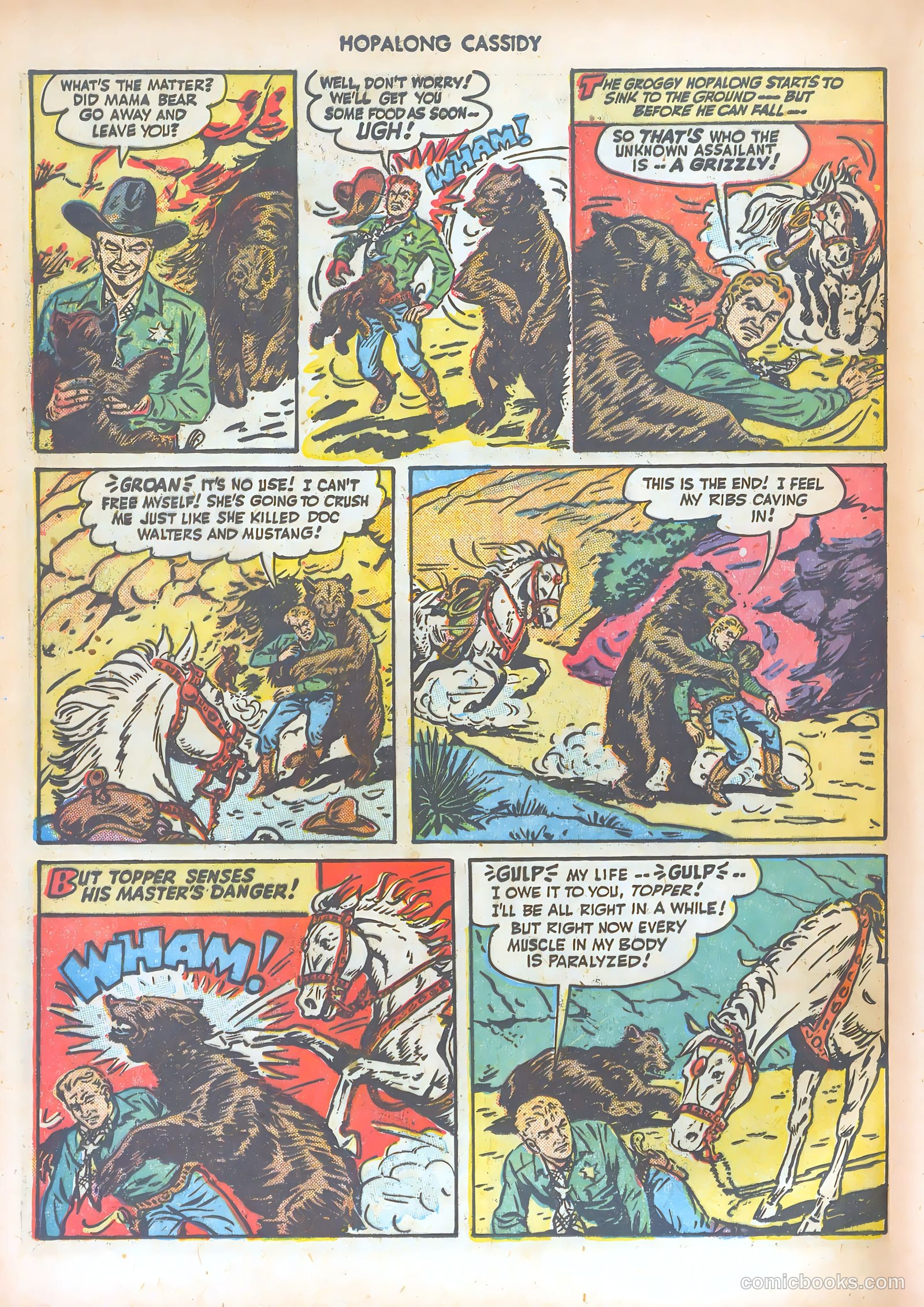 Hopalong Cassidy #31 (1949) — page 40 of 52