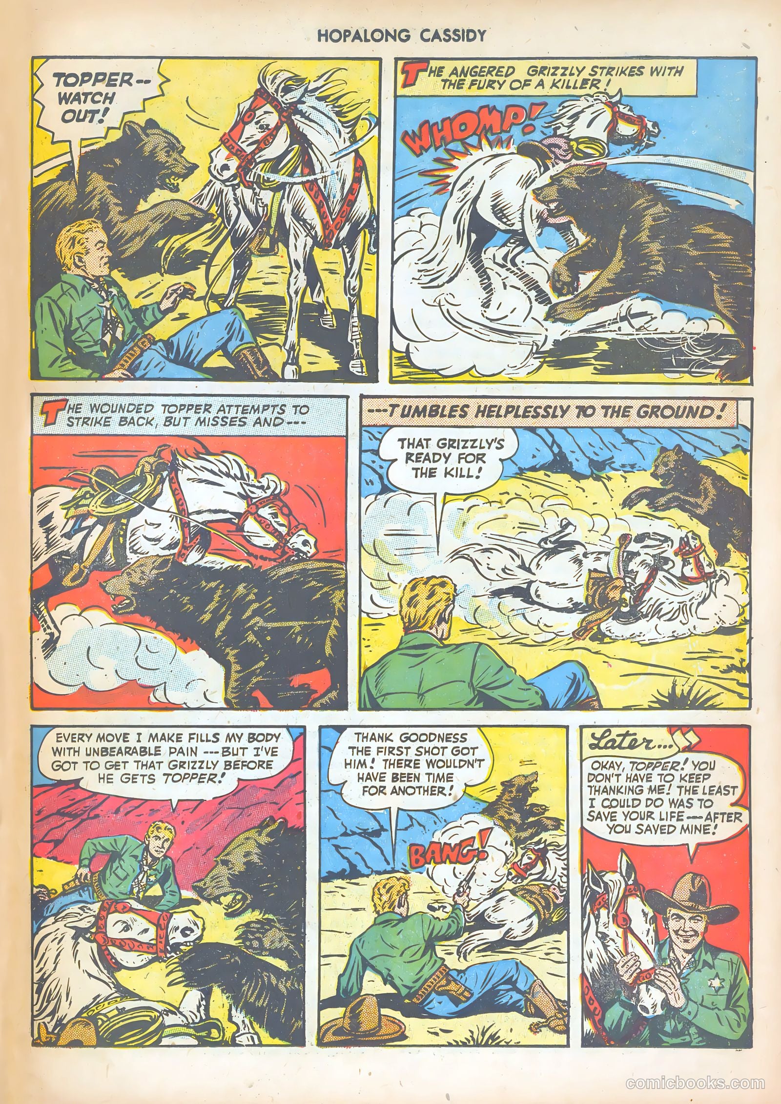 Hopalong Cassidy #31 (1949) — page 41 of 52