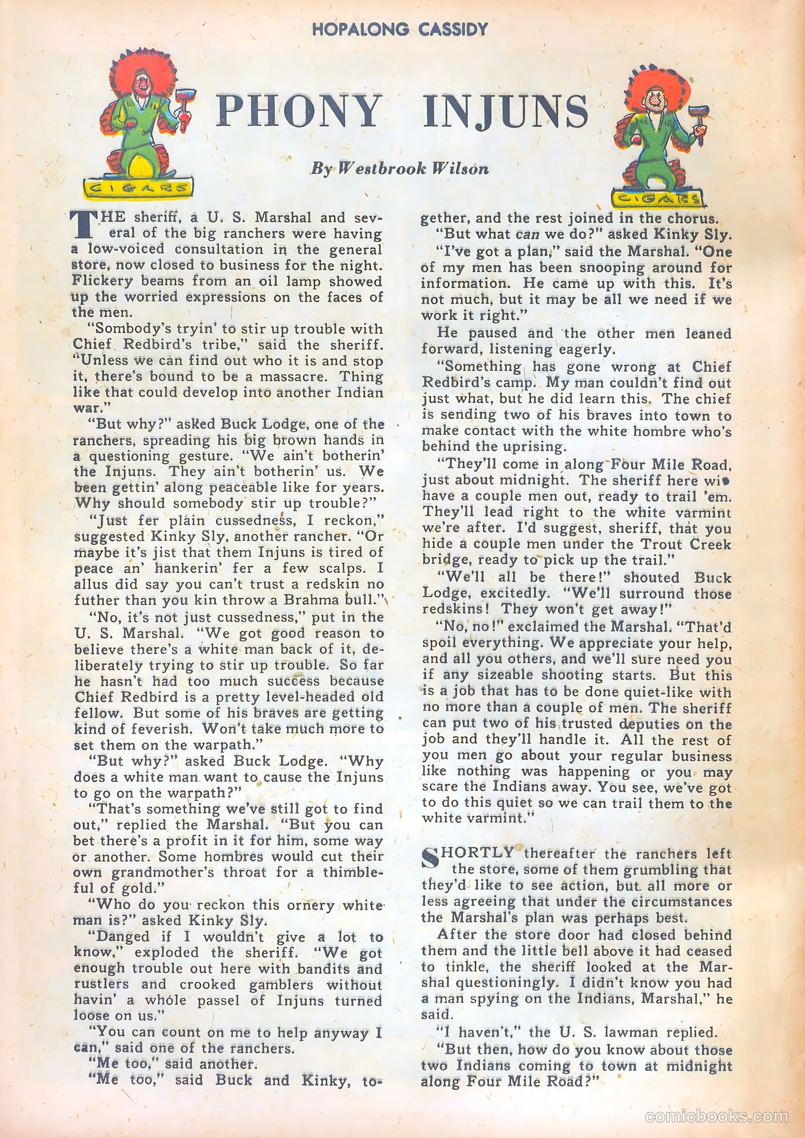 Hopalong Cassidy #31 (1949) — page 42 of 52