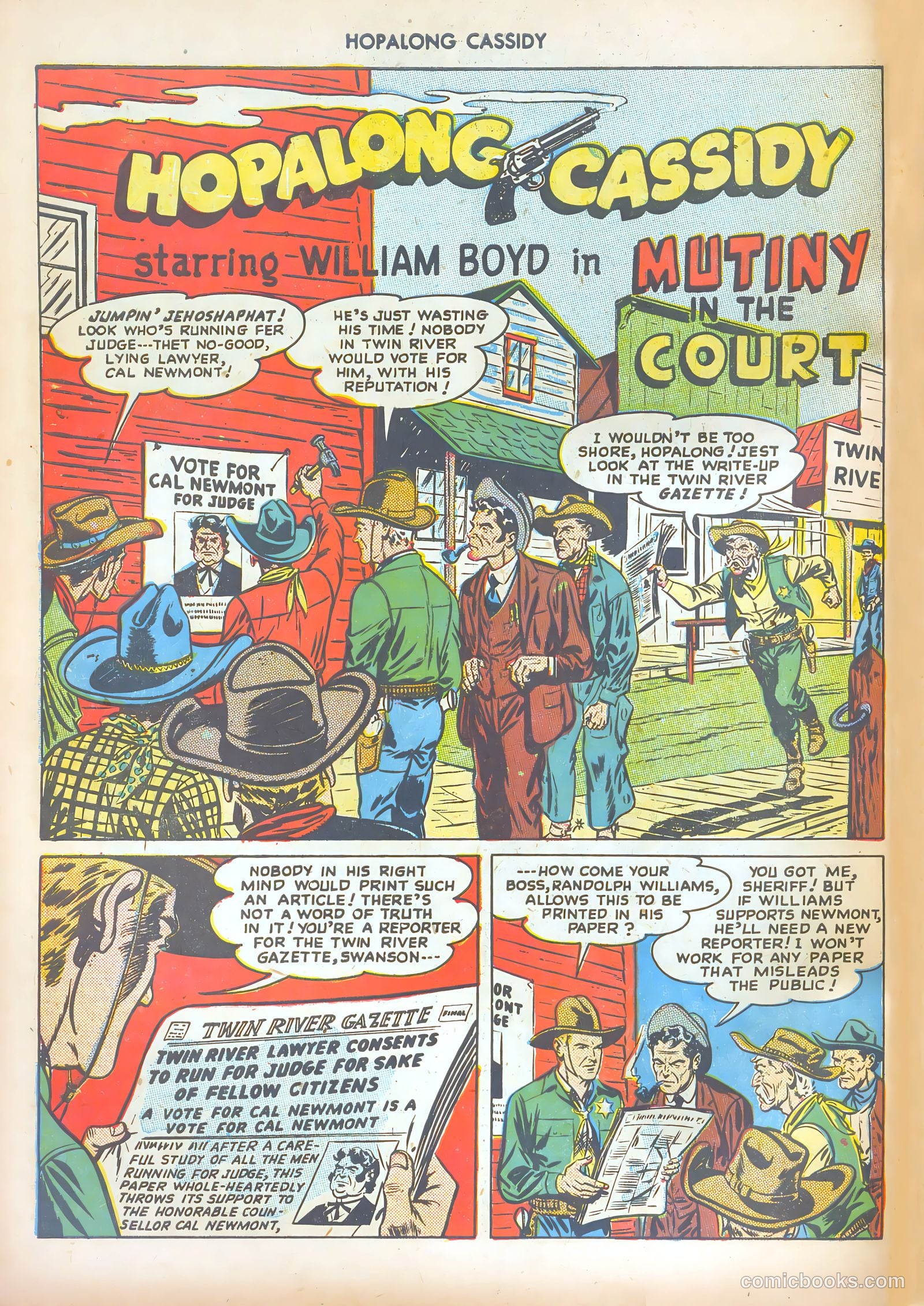 Hopalong Cassidy #31 (1949) — page 44 of 52