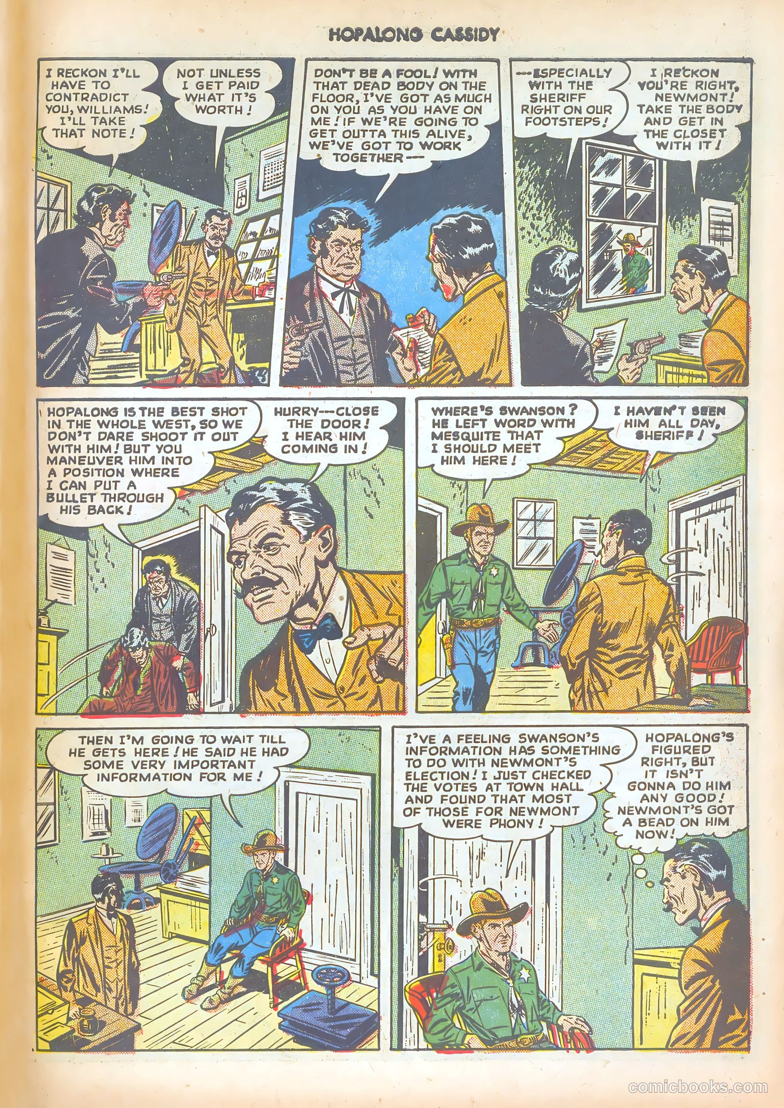 Hopalong Cassidy #31 (1949) — page 49 of 52