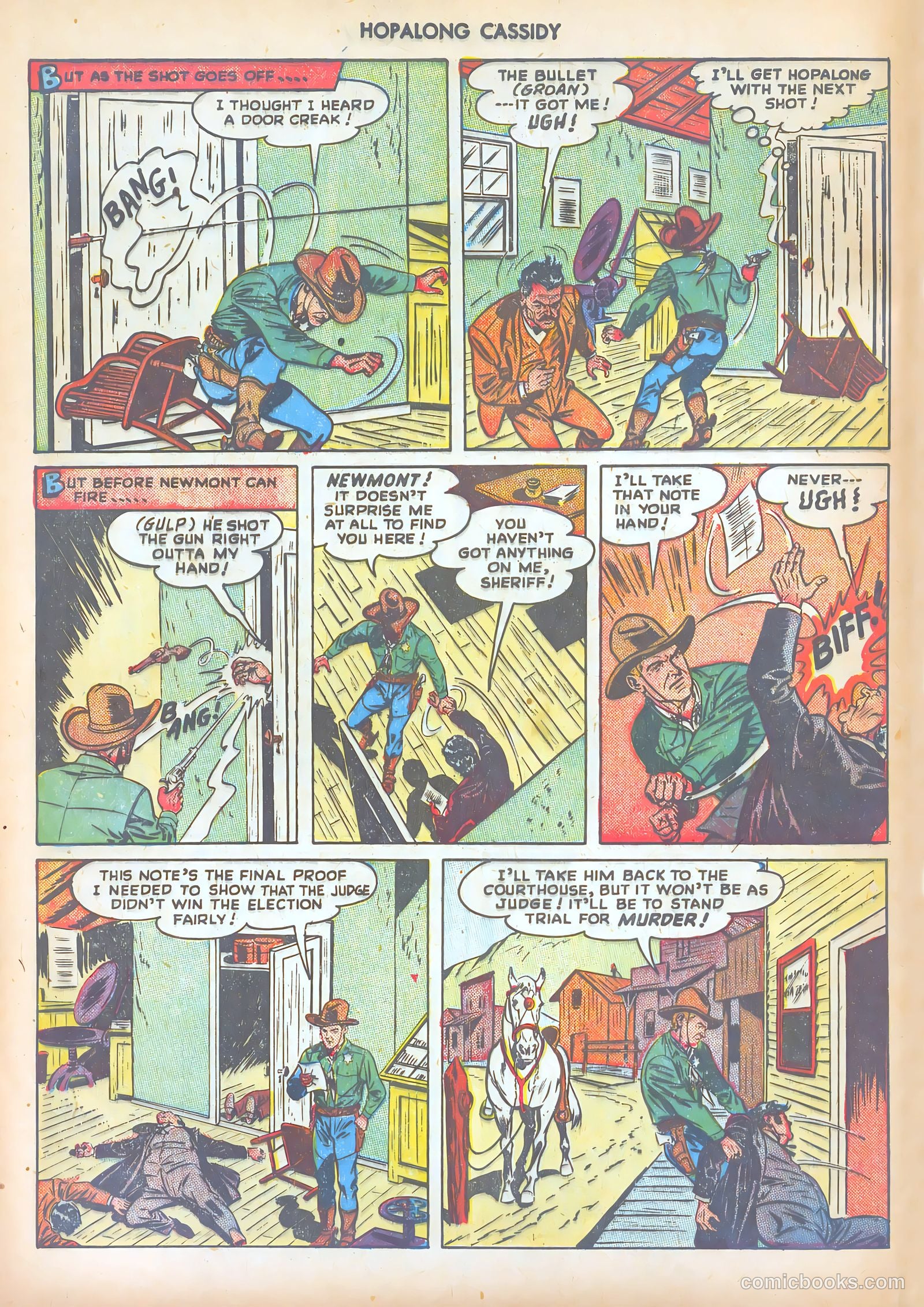 Hopalong Cassidy #31 (1949) — page 50 of 52