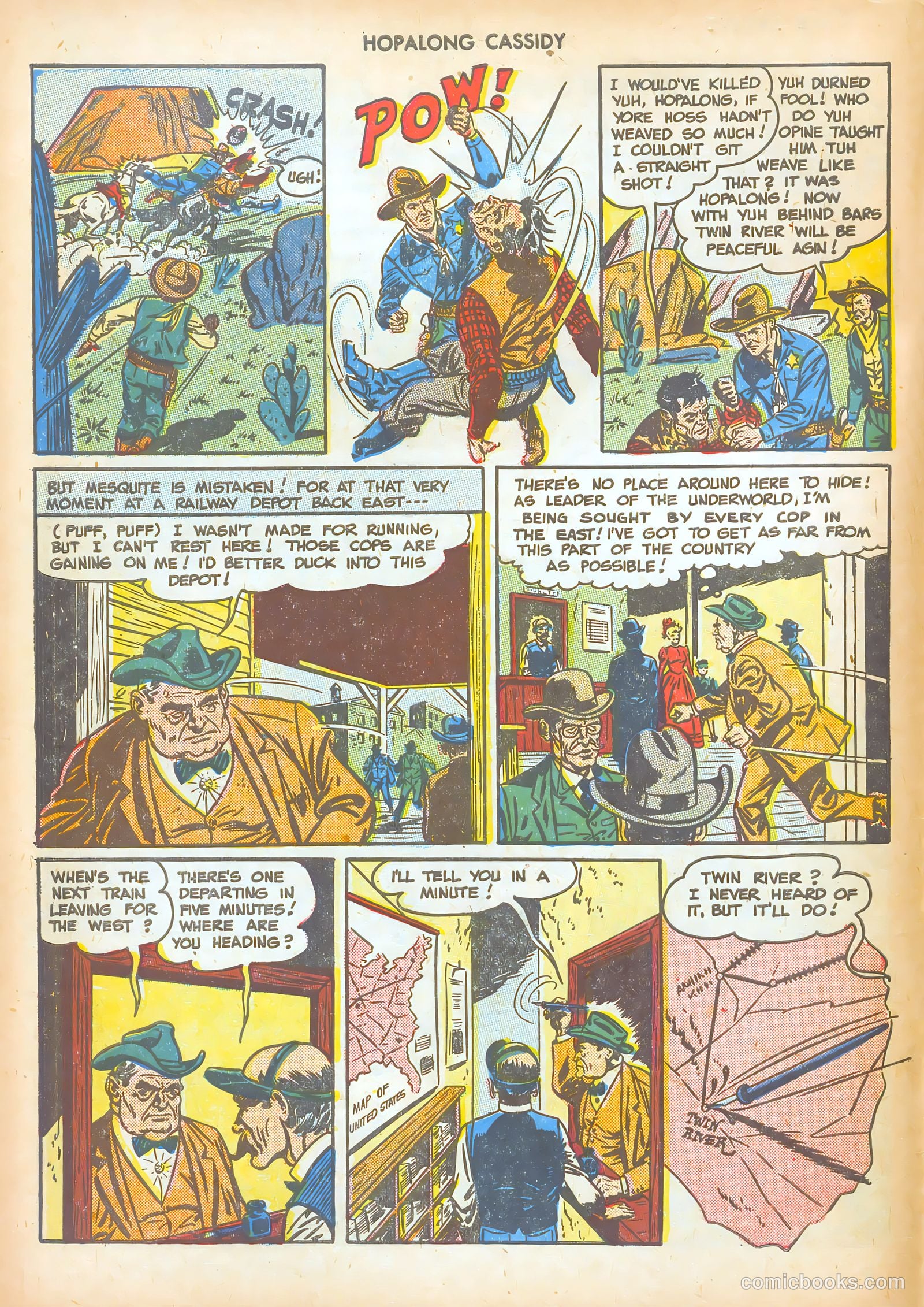 Hopalong Cassidy #32 (1949) — page 4 of 36