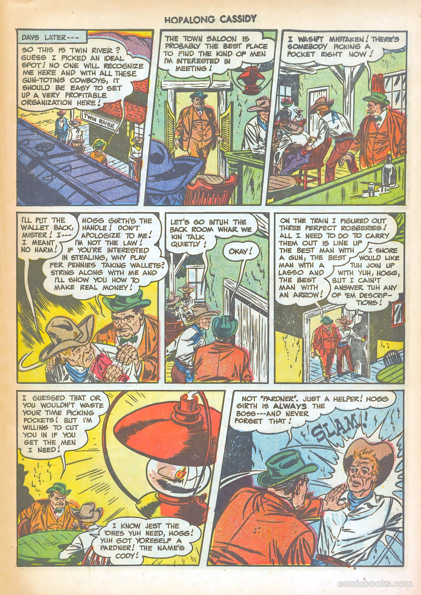 Hopalong Cassidy #32 (1949) — page 5 of 36