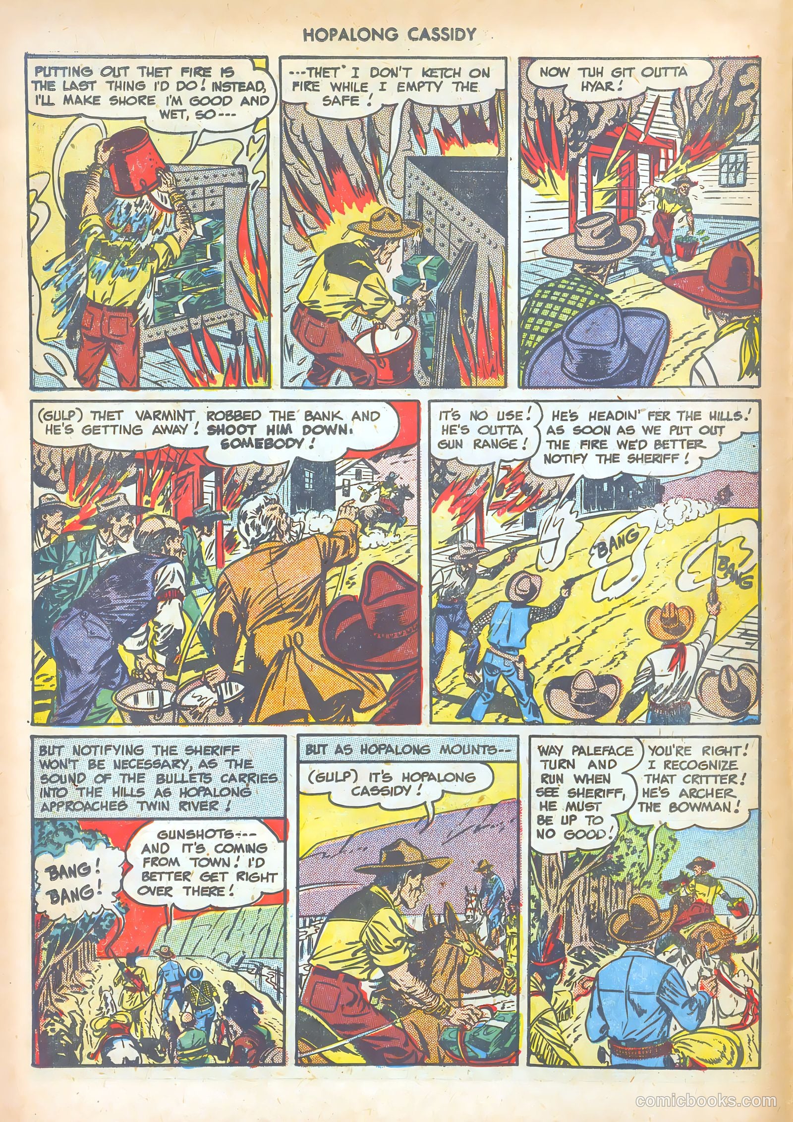 Hopalong Cassidy #32 (1949) — page 12 of 36