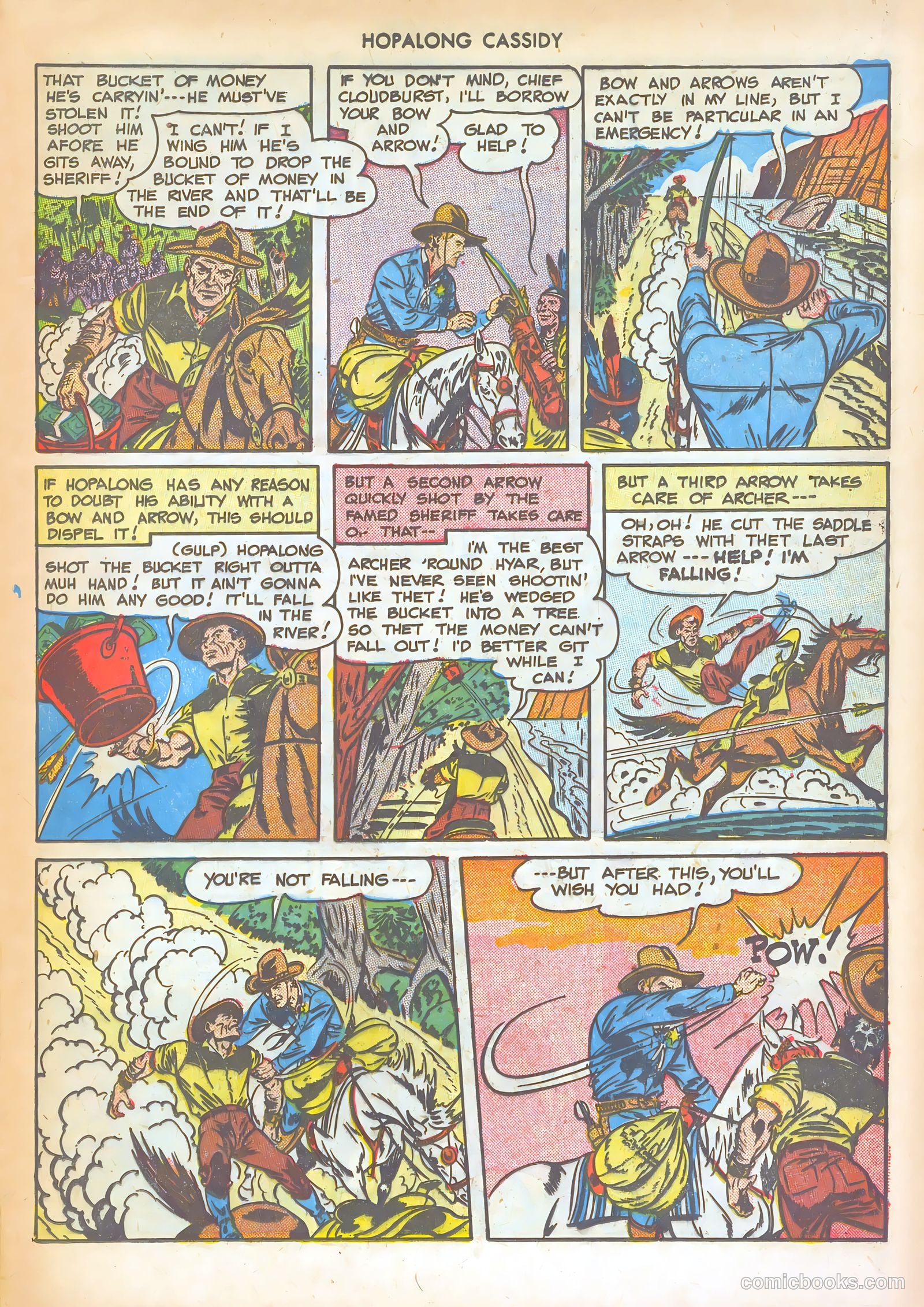 Hopalong Cassidy #32 (1949) — page 13 of 36