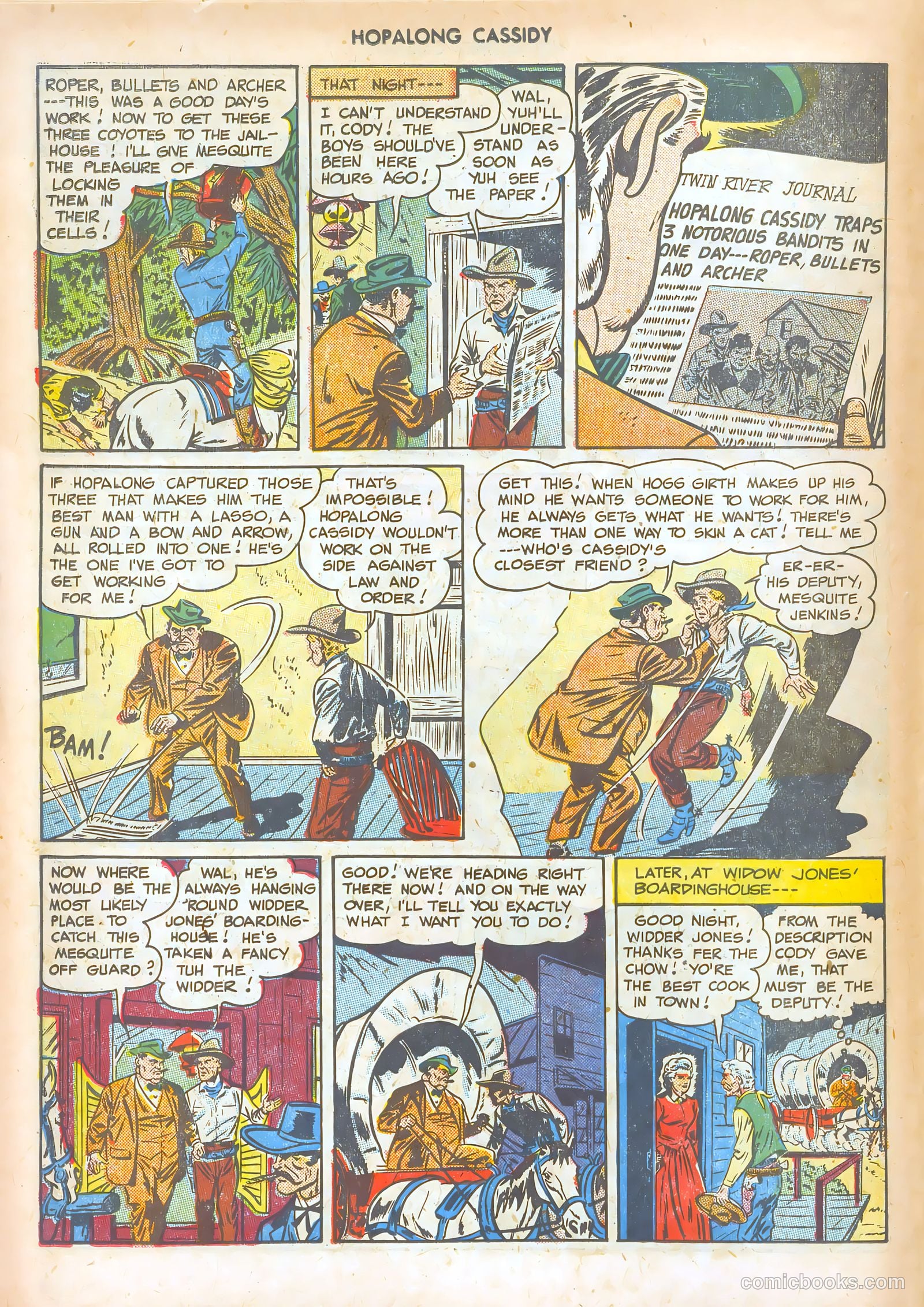 Hopalong Cassidy #32 (1949) — page 14 of 36