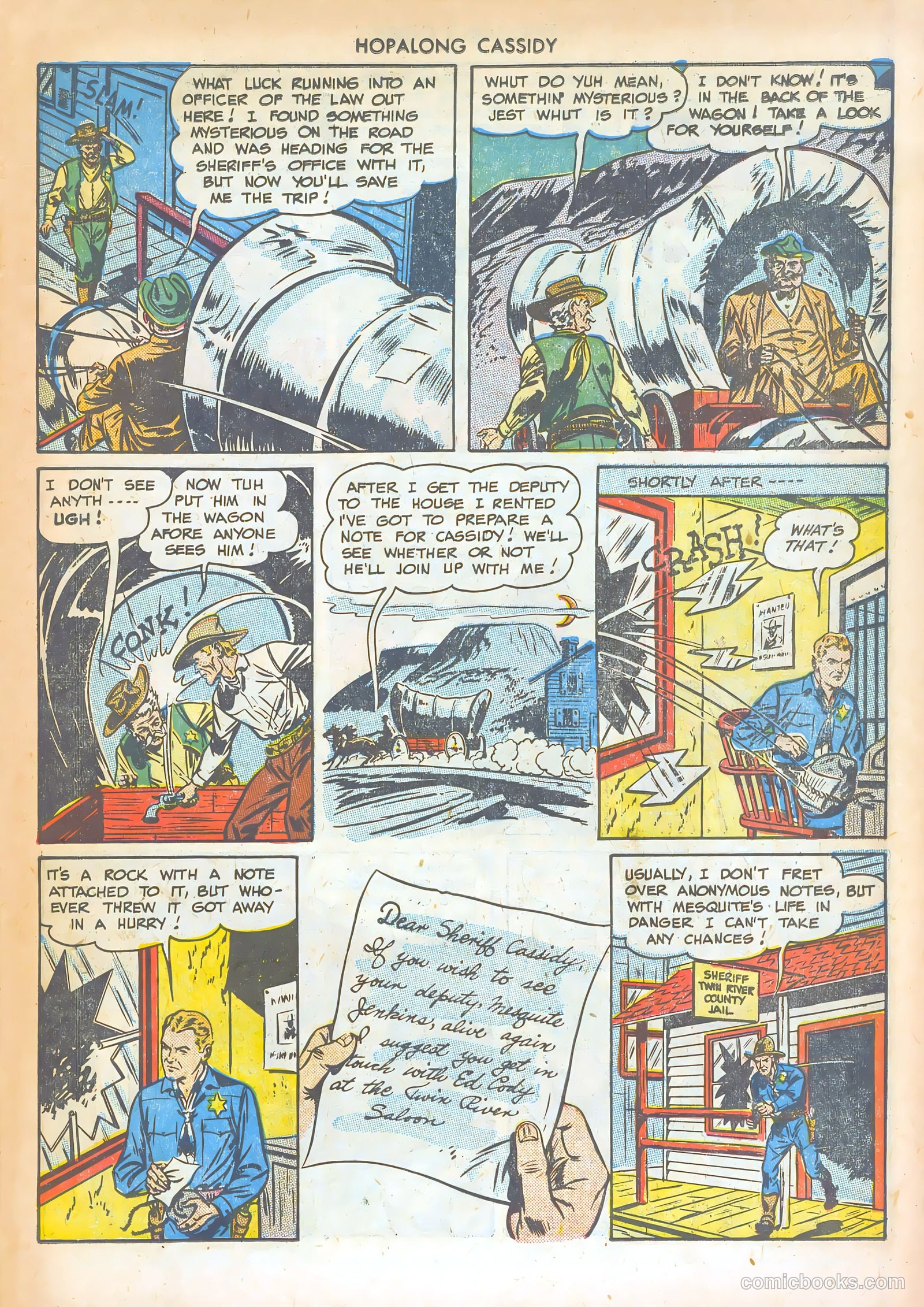 Hopalong Cassidy #32 (1949) — page 15 of 36