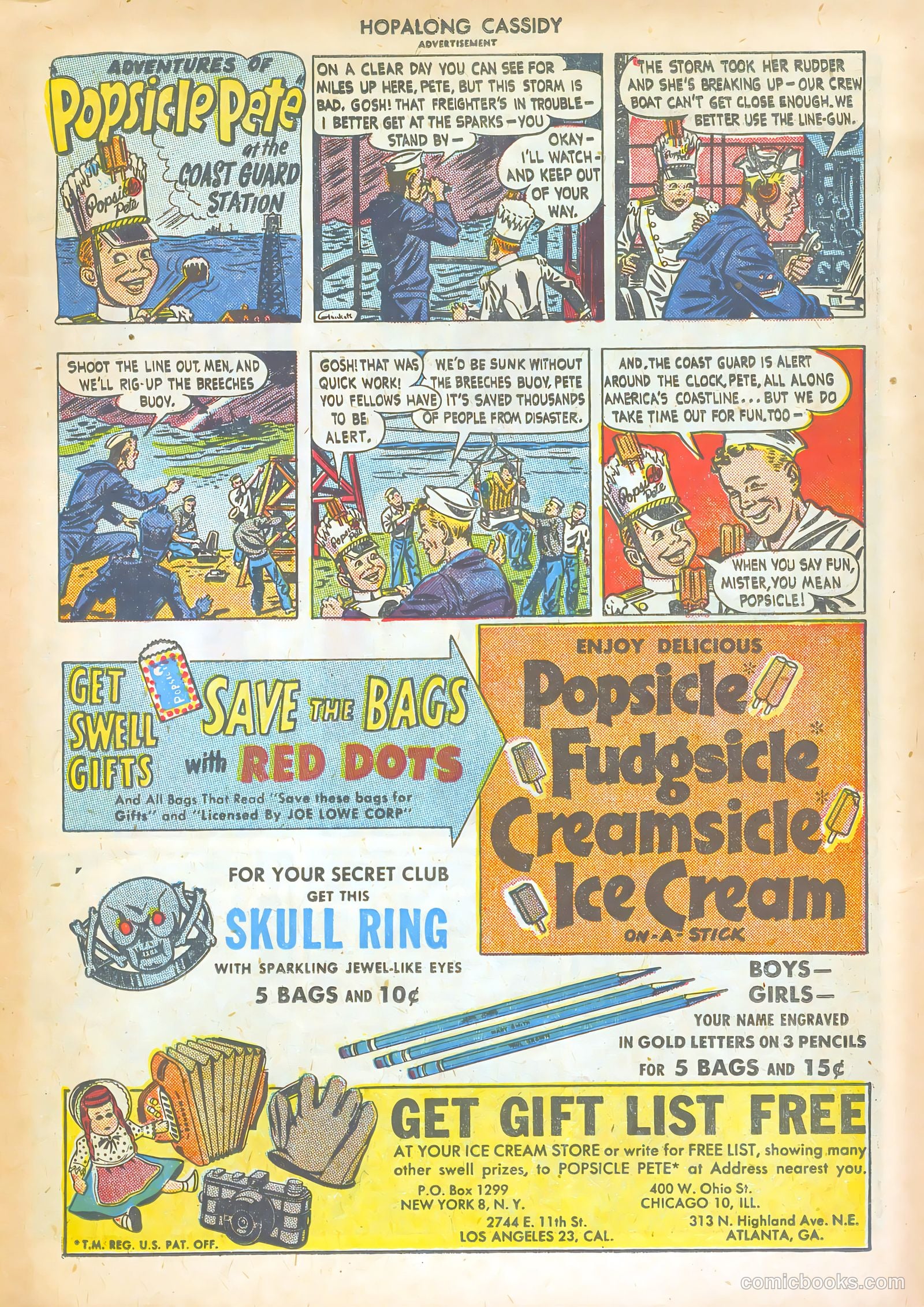 Hopalong Cassidy #32 (1949) — page 17 of 36