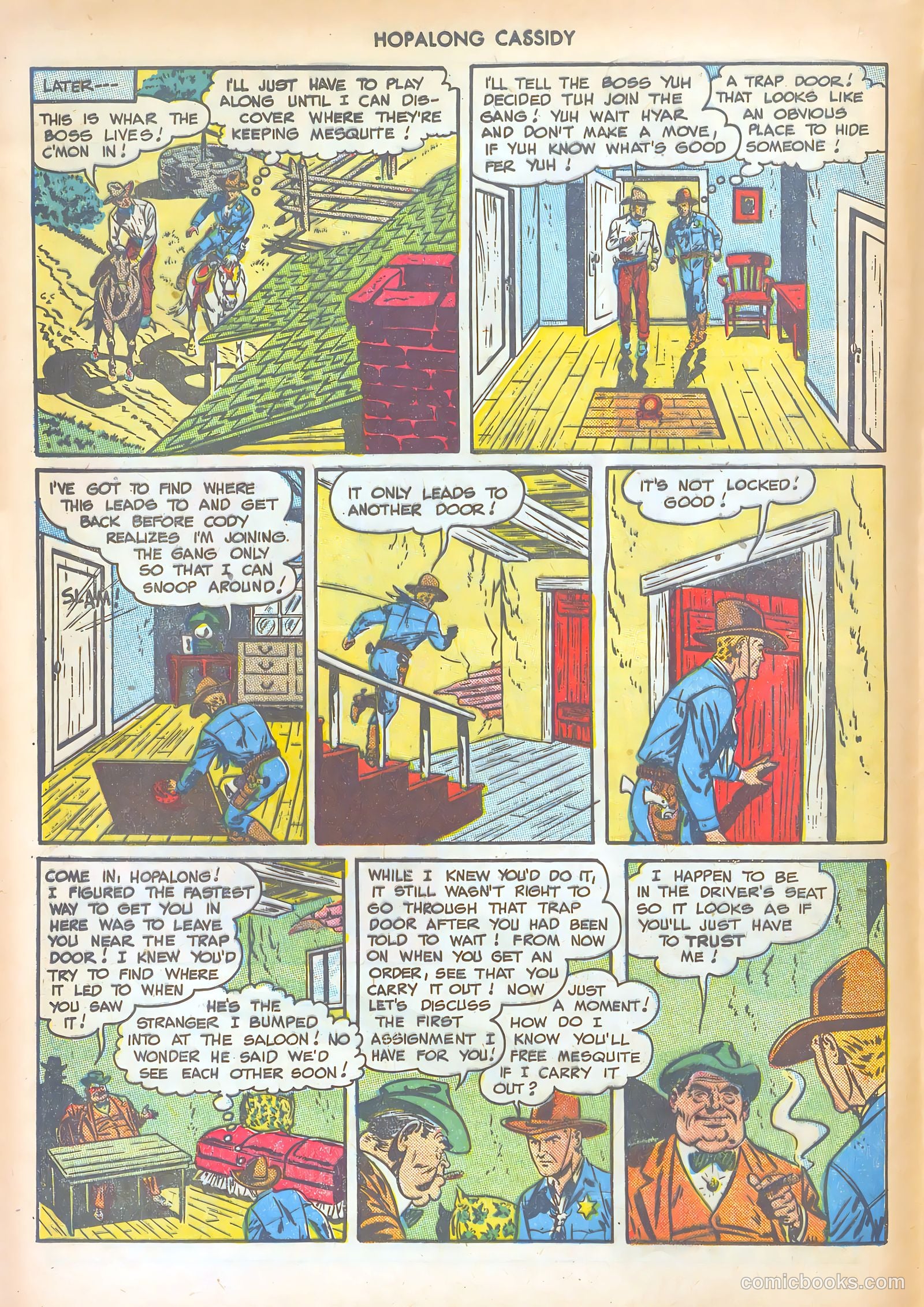 Hopalong Cassidy #32 (1949) — page 18 of 36