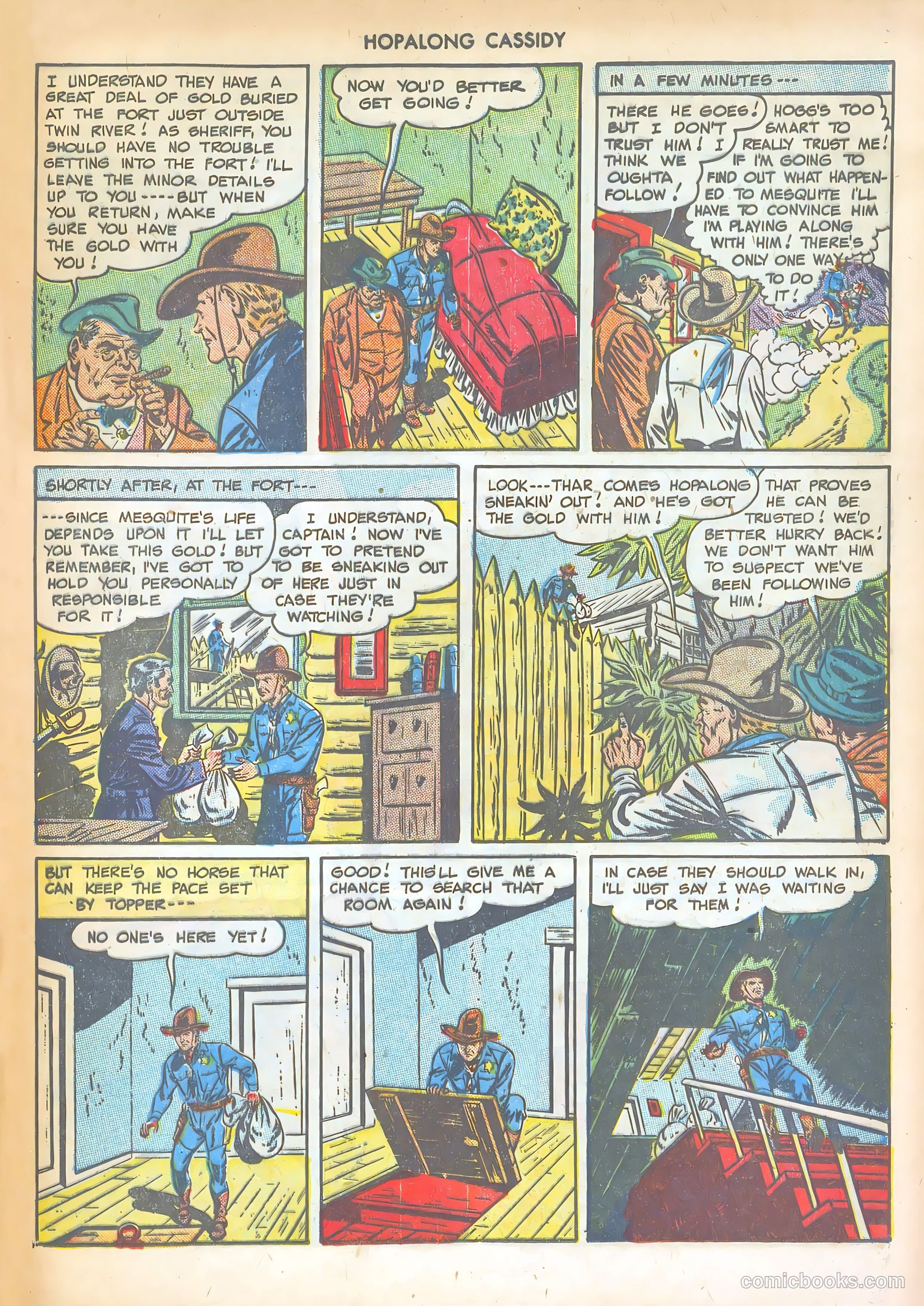 Hopalong Cassidy #32 (1949) — page 19 of 36