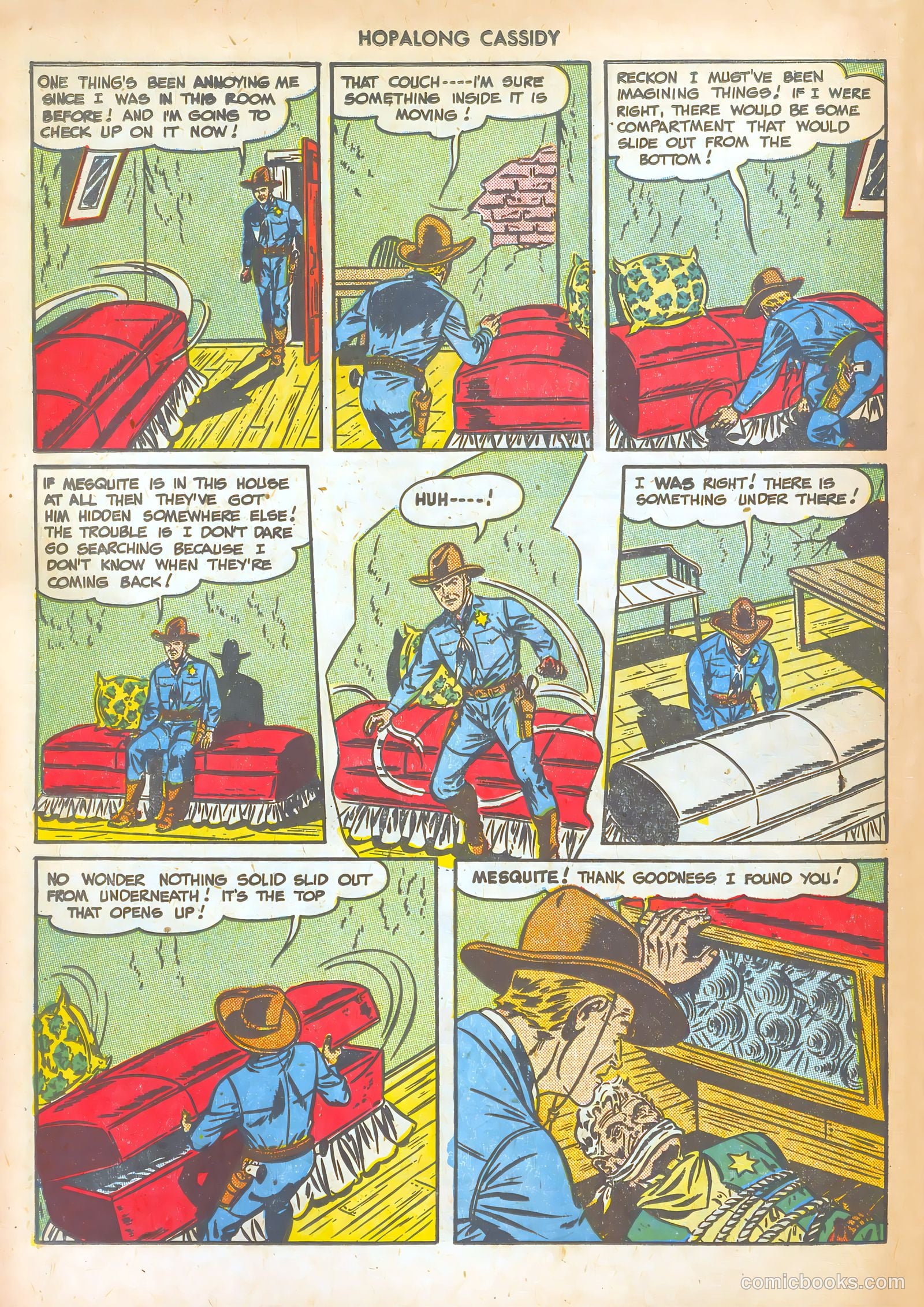 Hopalong Cassidy #32 (1949) — page 20 of 36