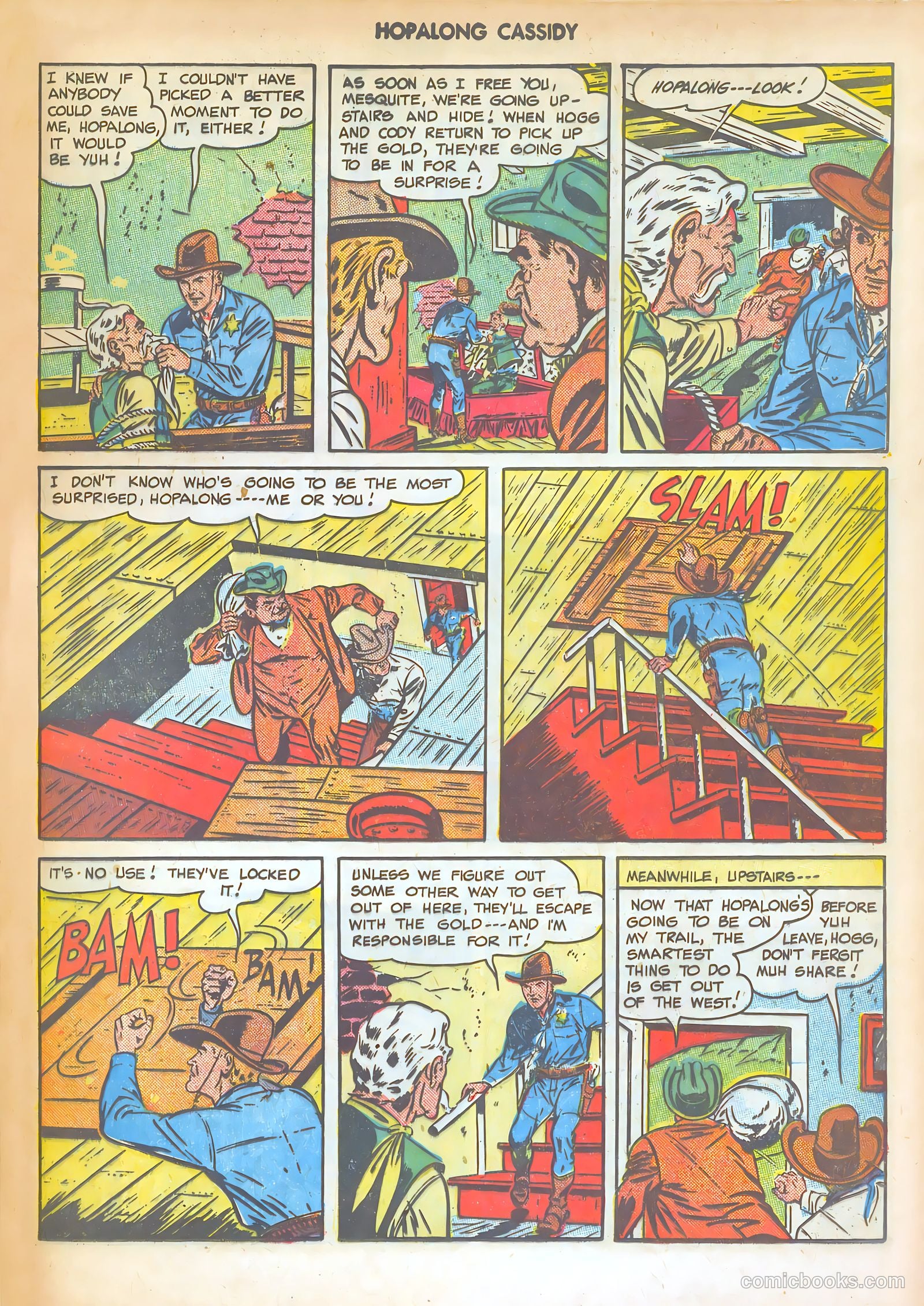 Hopalong Cassidy #32 (1949) — page 21 of 36