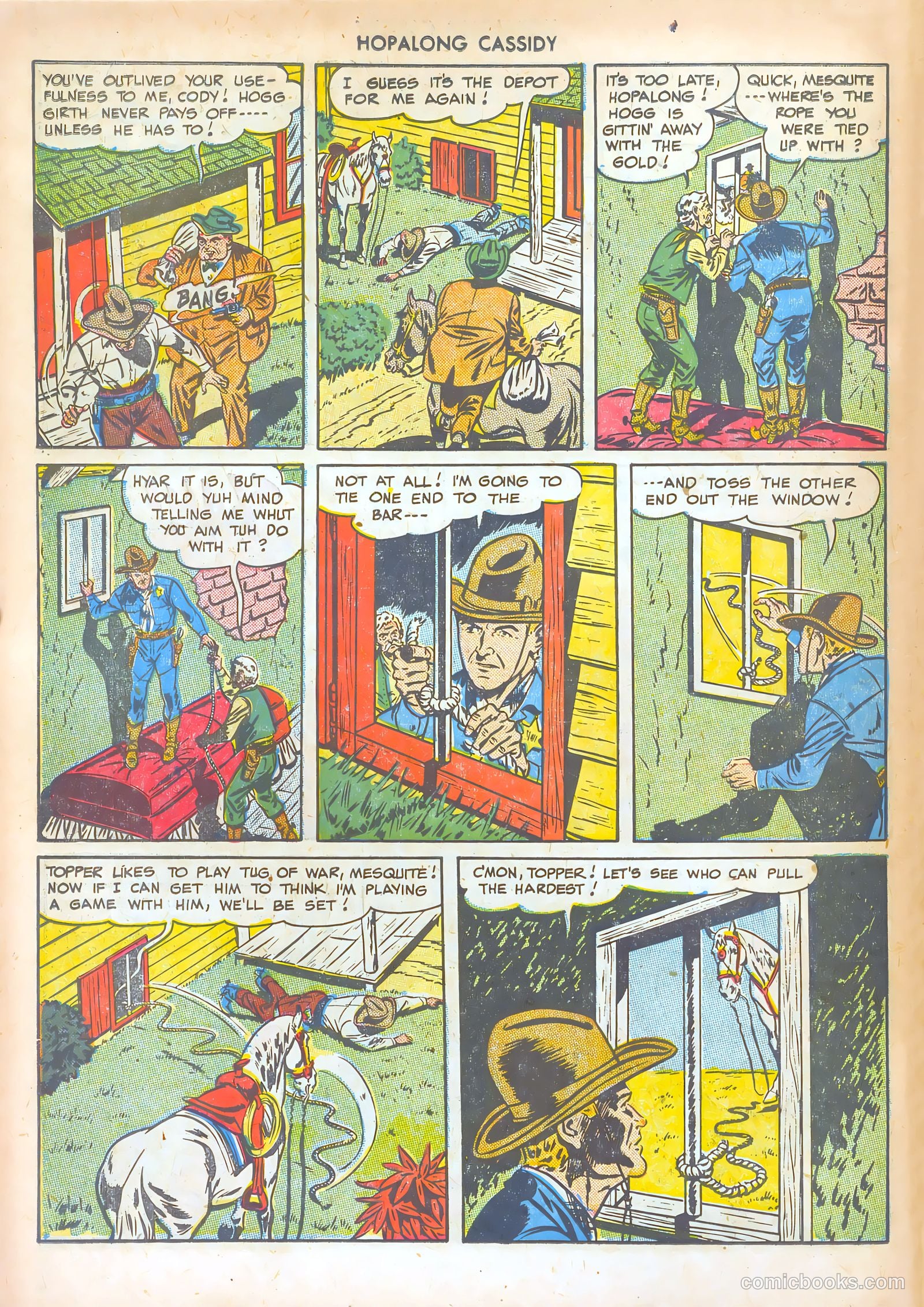 Hopalong Cassidy #32 (1949) — page 22 of 36