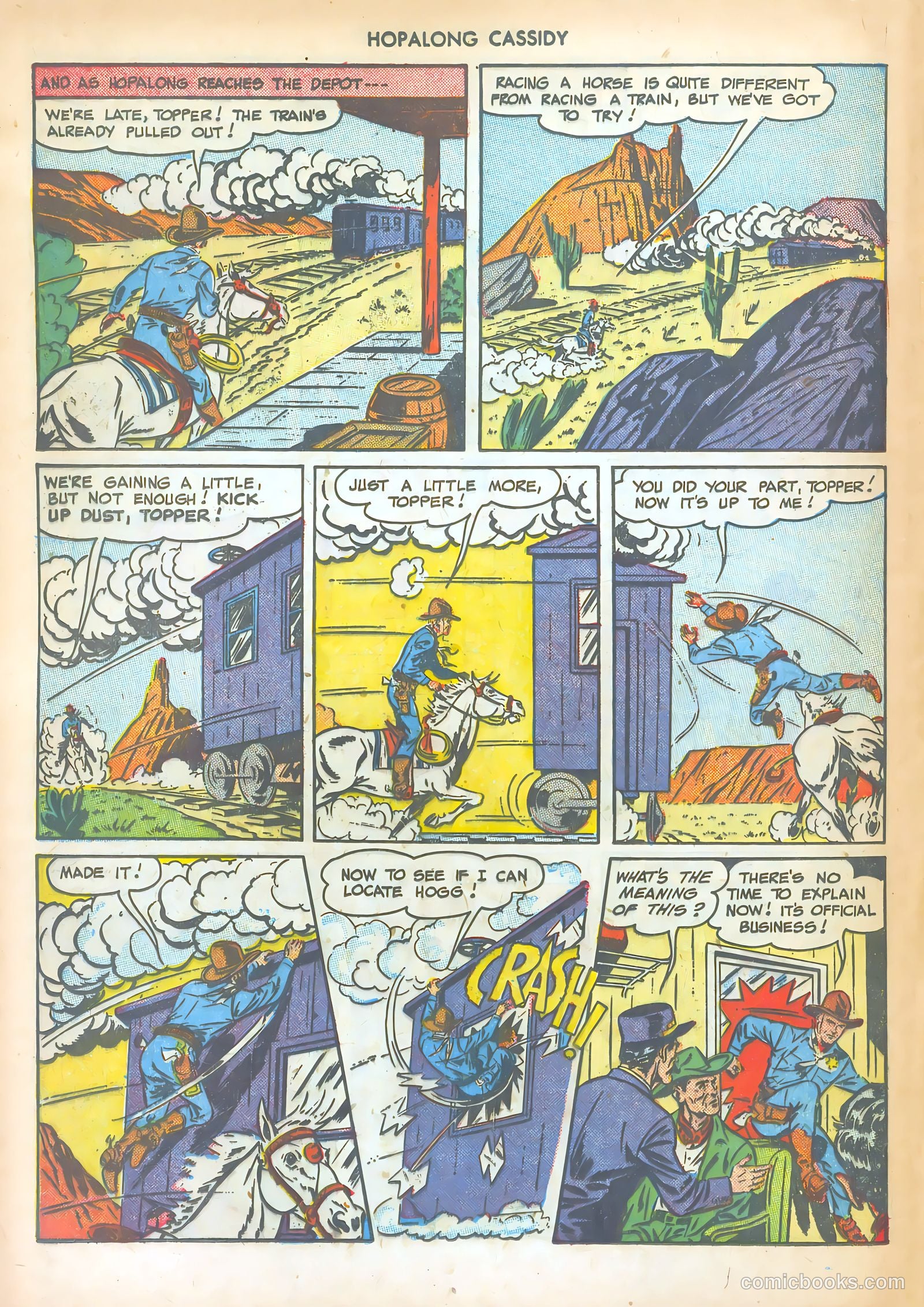 Hopalong Cassidy #32 (1949) — page 24 of 36