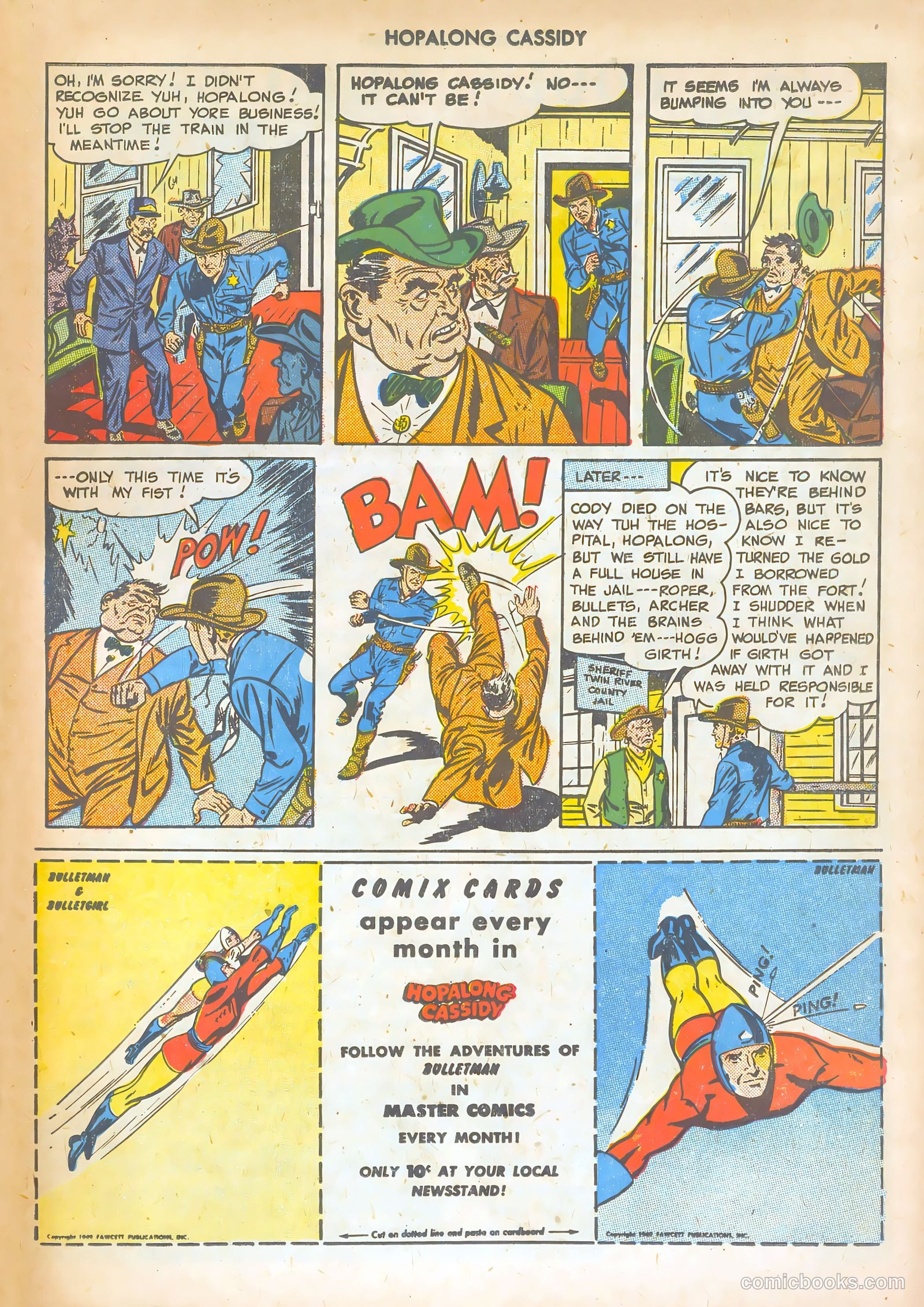 Hopalong Cassidy #32 (1949) — page 25 of 36
