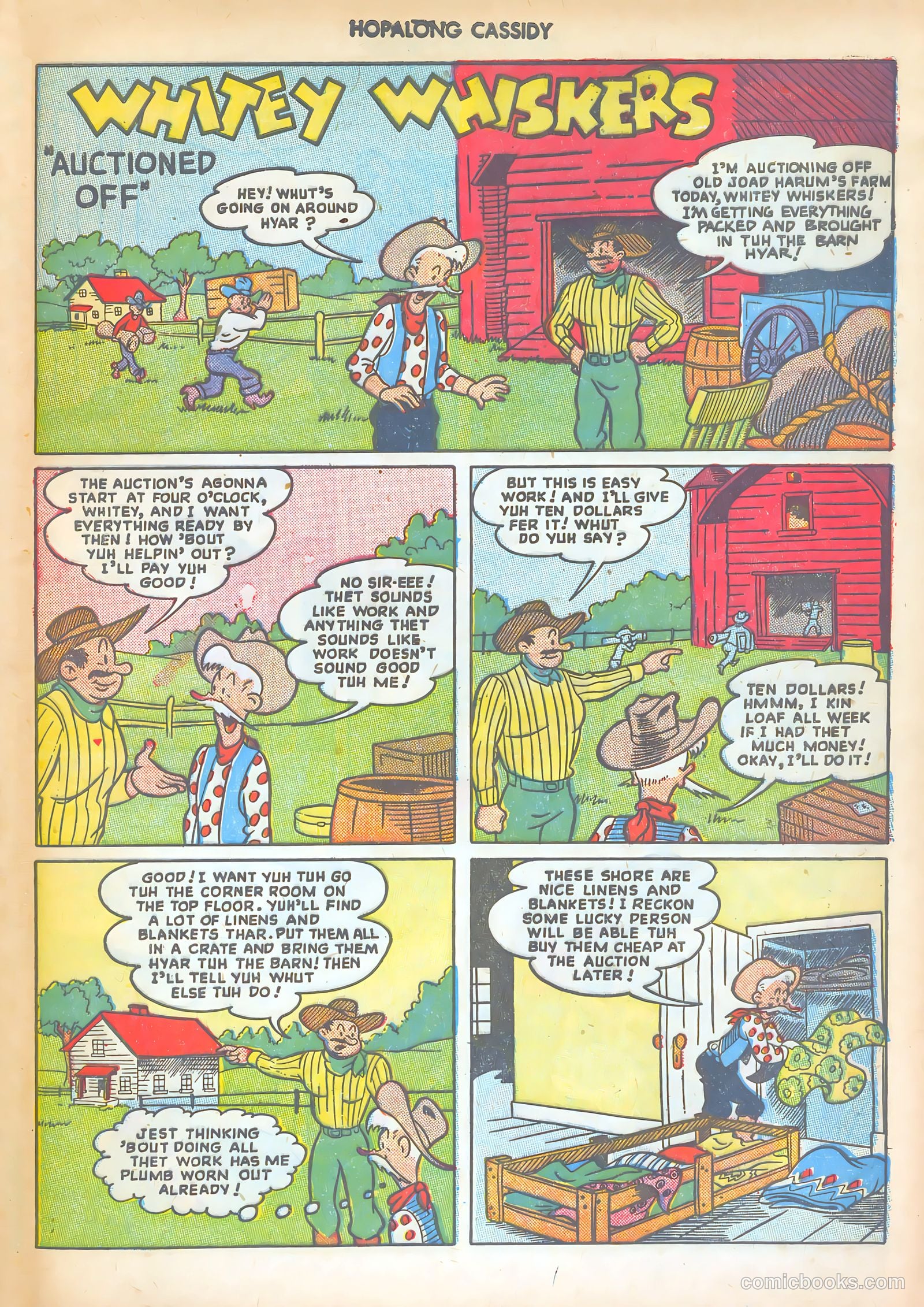 Hopalong Cassidy #32 (1949) — page 29 of 36