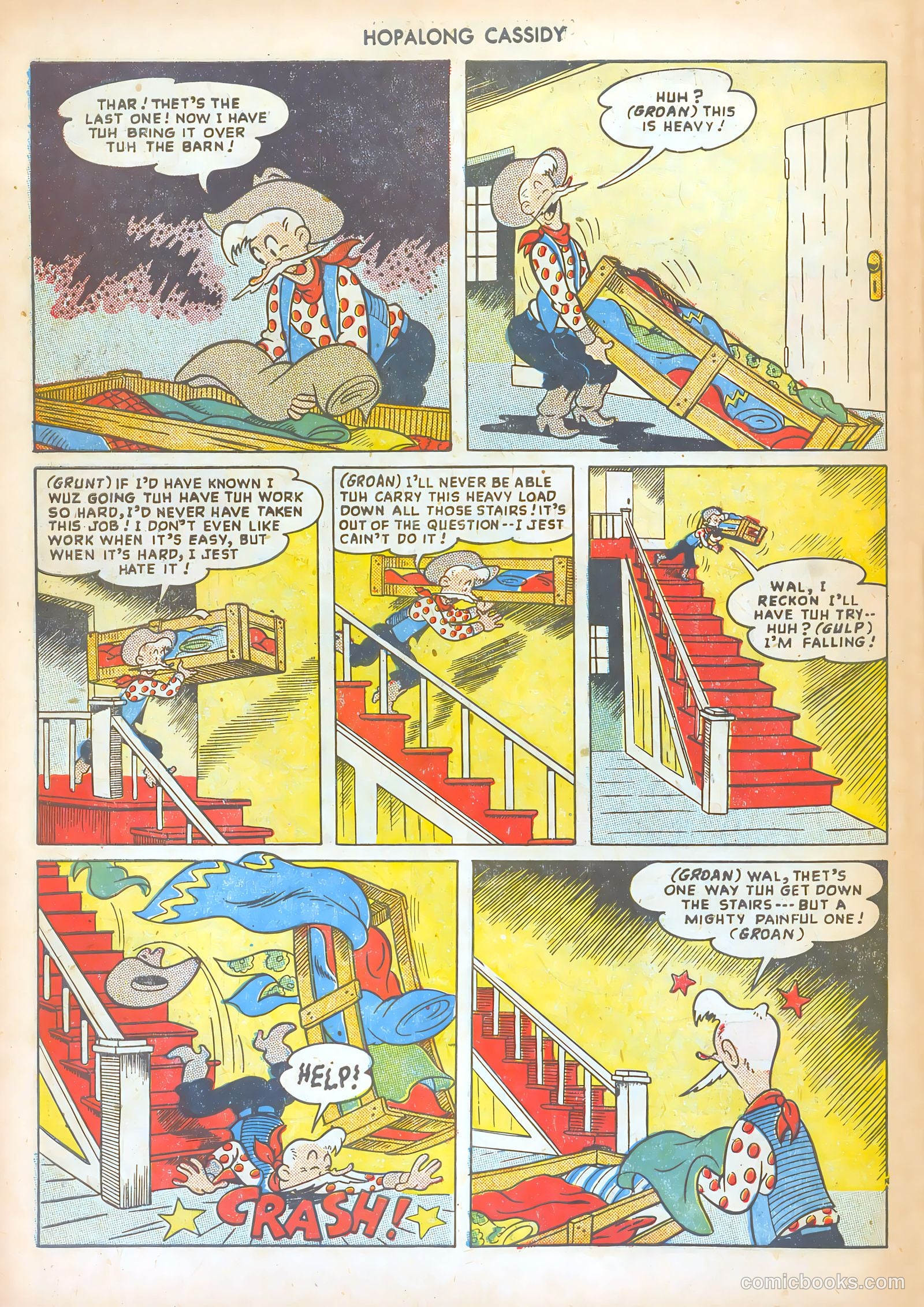 Hopalong Cassidy #32 (1949) — page 30 of 36