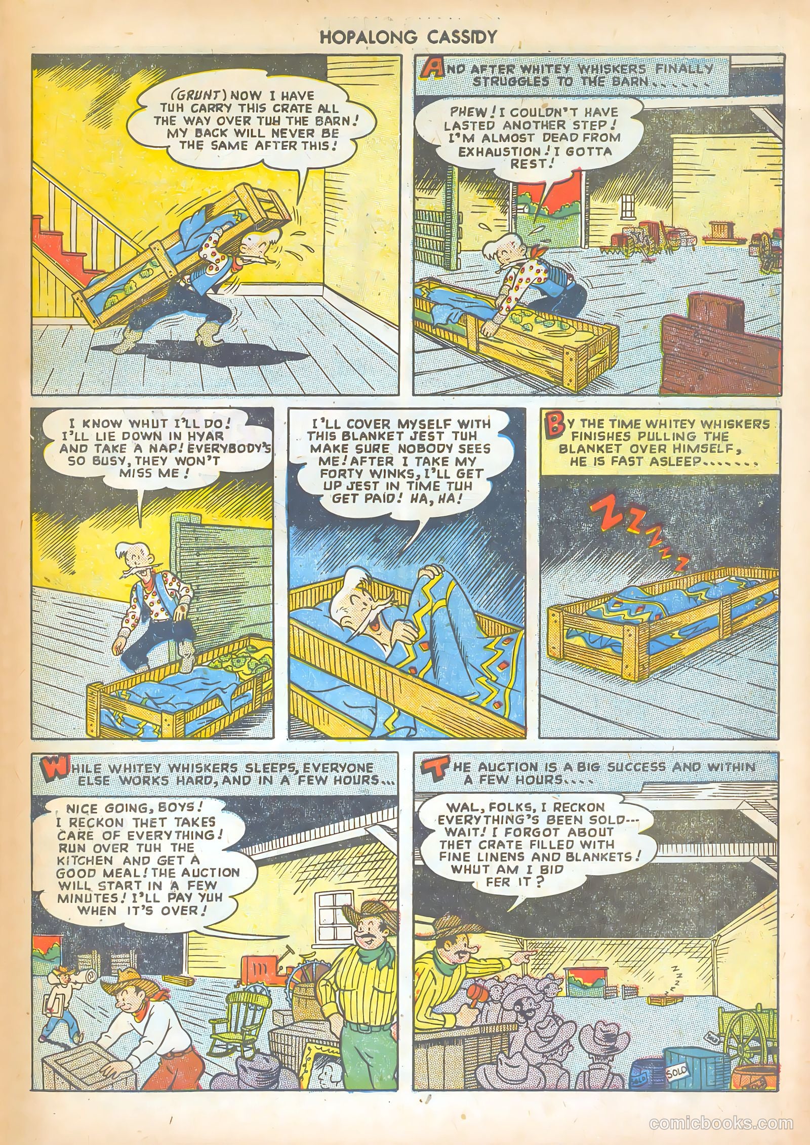 Hopalong Cassidy #32 (1949) — page 31 of 36