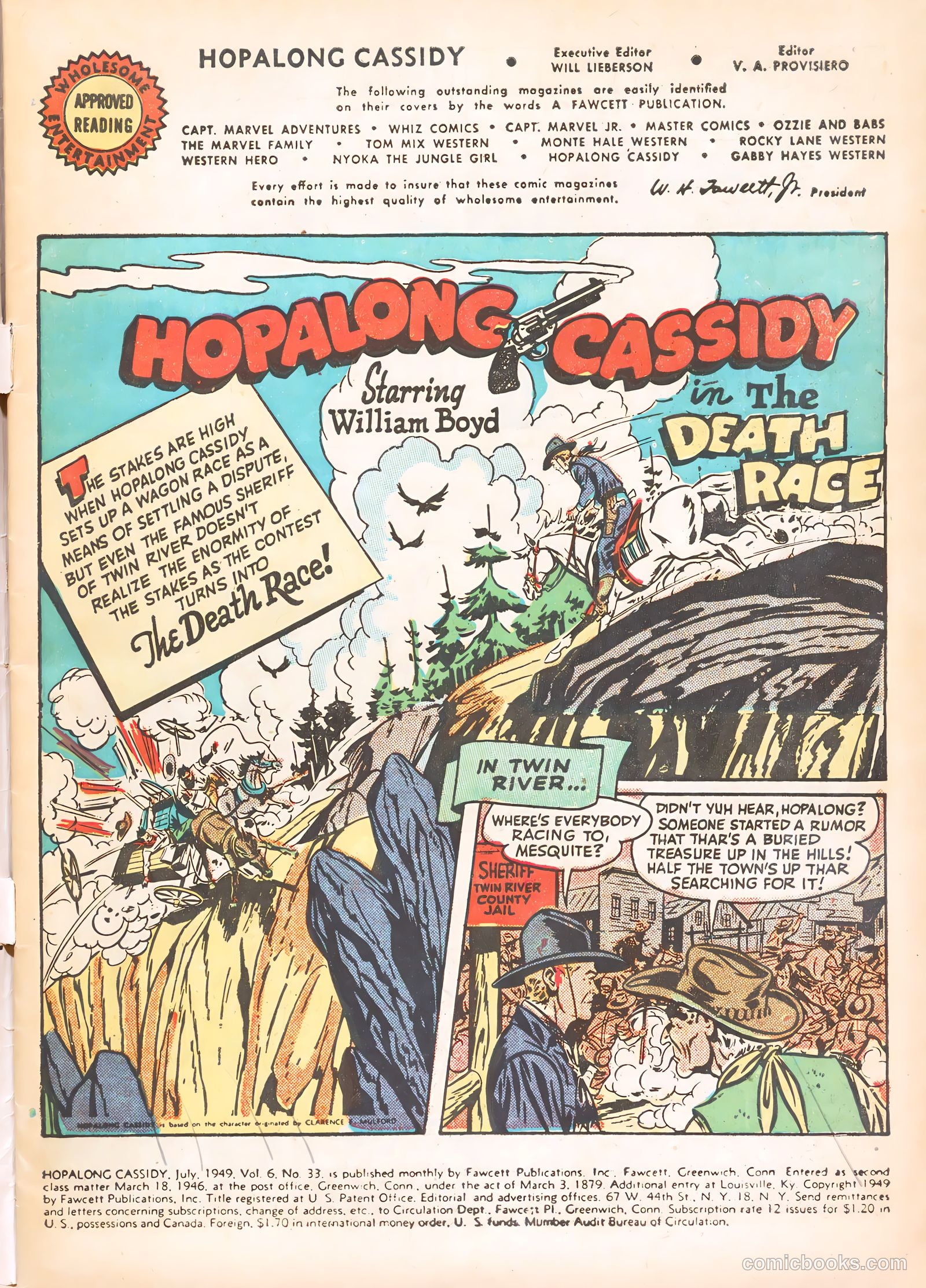 Hopalong Cassidy #33 (1949) — page 3 of 52