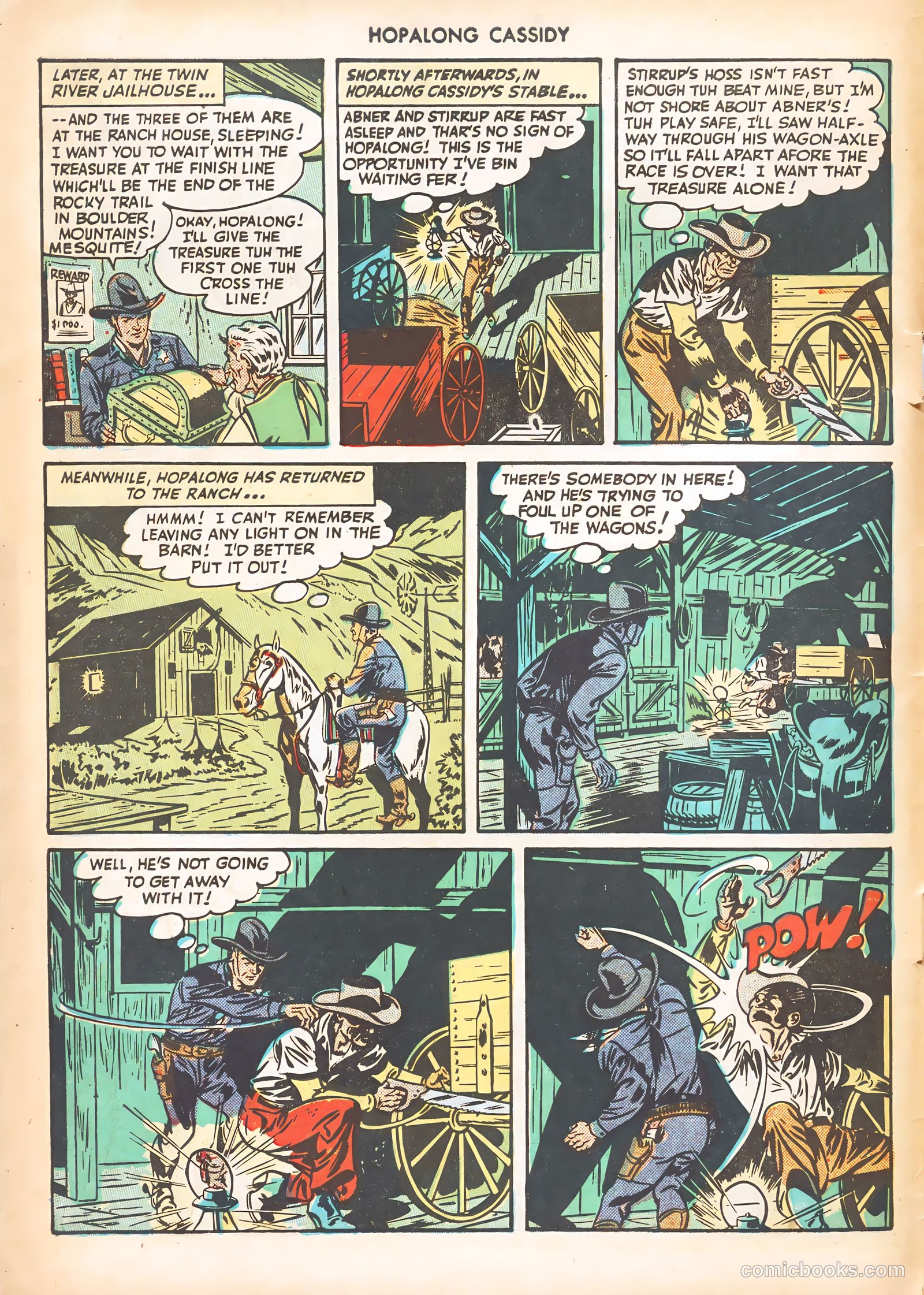 Hopalong Cassidy #33 (1949) — page 6 of 52