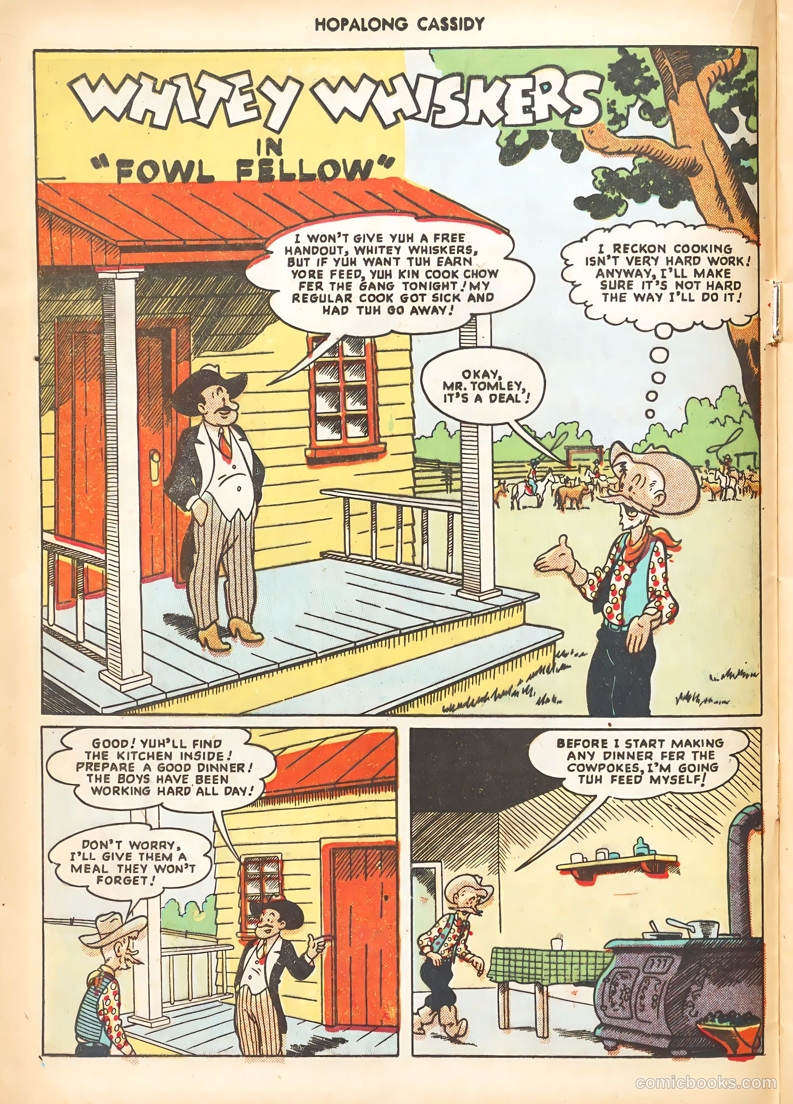 Hopalong Cassidy #33 (1949) — page 16 of 52