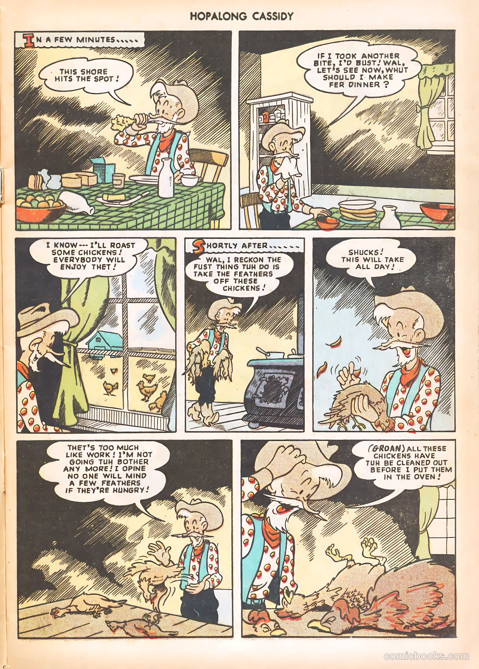 Hopalong Cassidy #33 (1949) — page 17 of 52