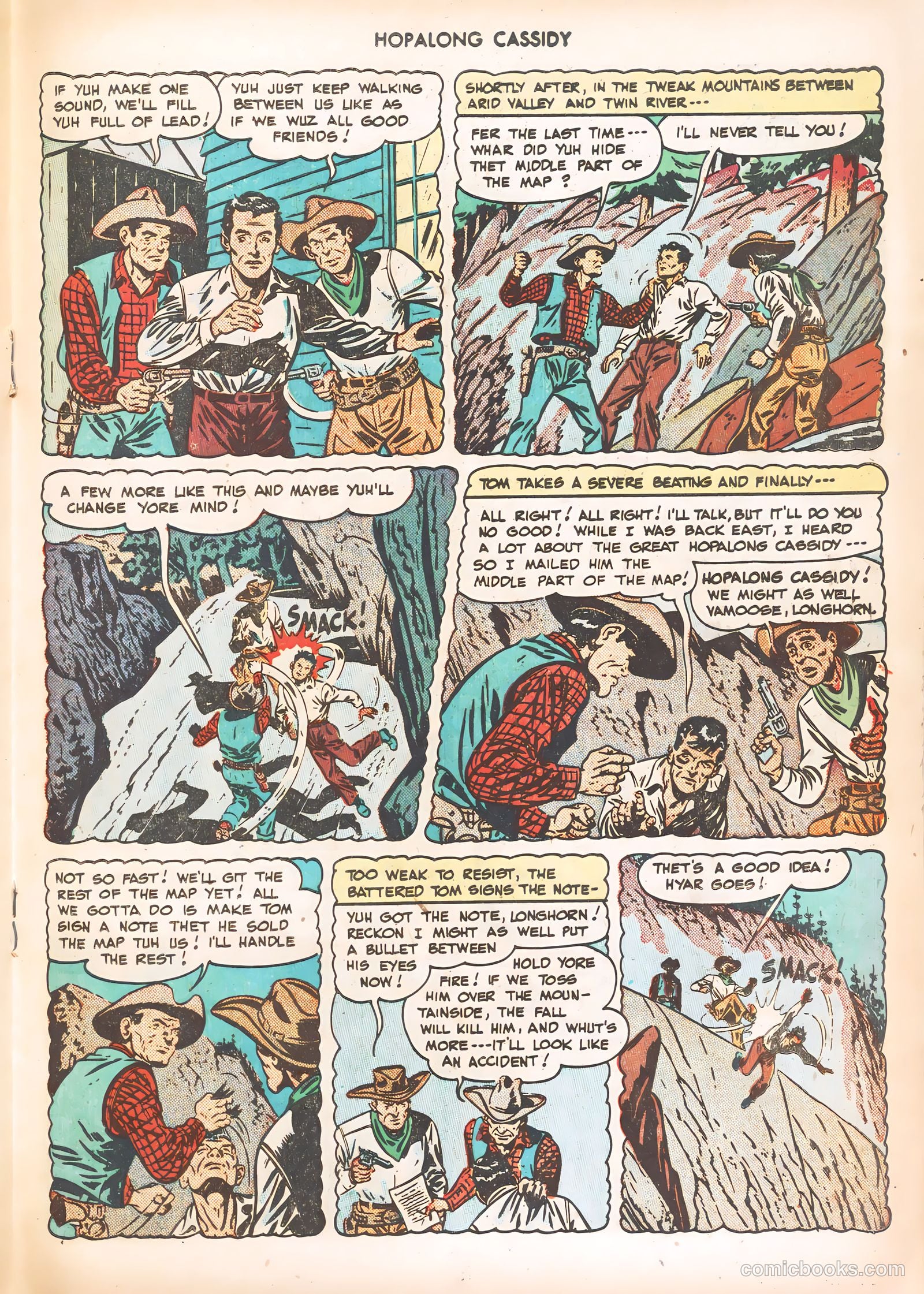 Hopalong Cassidy #33 (1949) — page 27 of 52