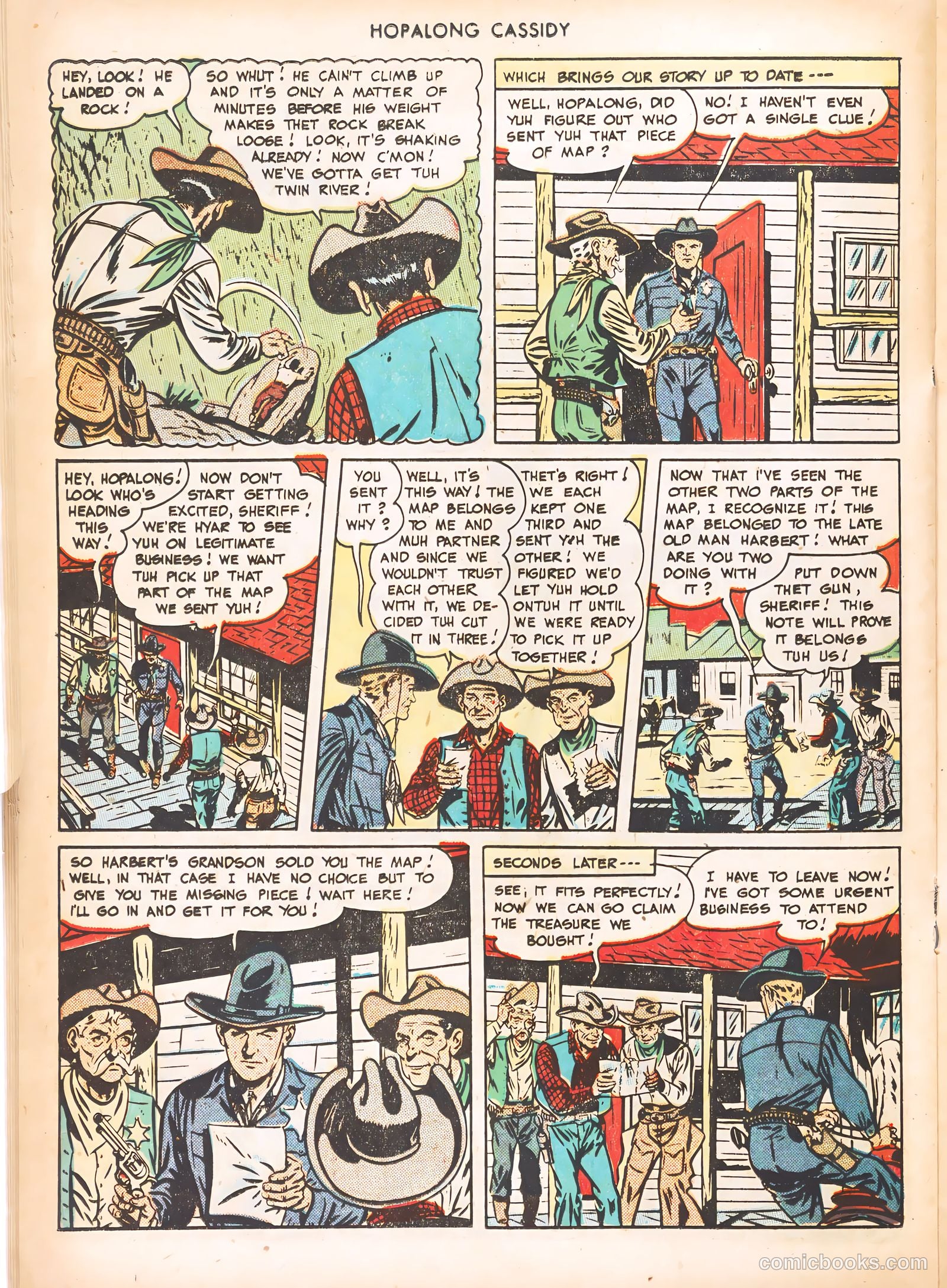 Hopalong Cassidy #33 (1949) — page 28 of 52
