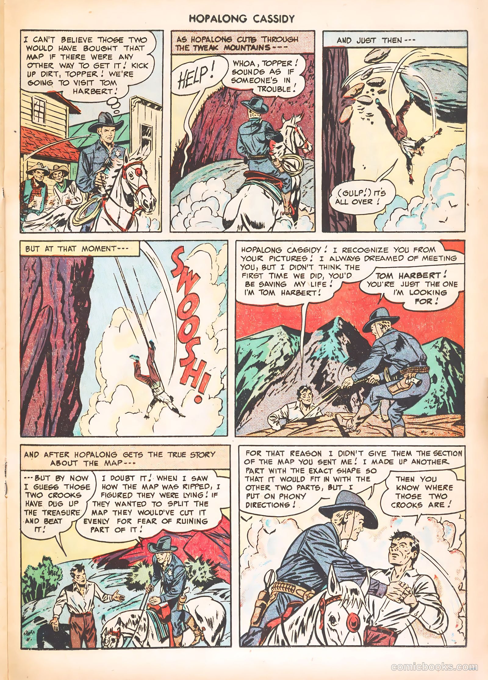 Hopalong Cassidy #33 (1949) — page 29 of 52