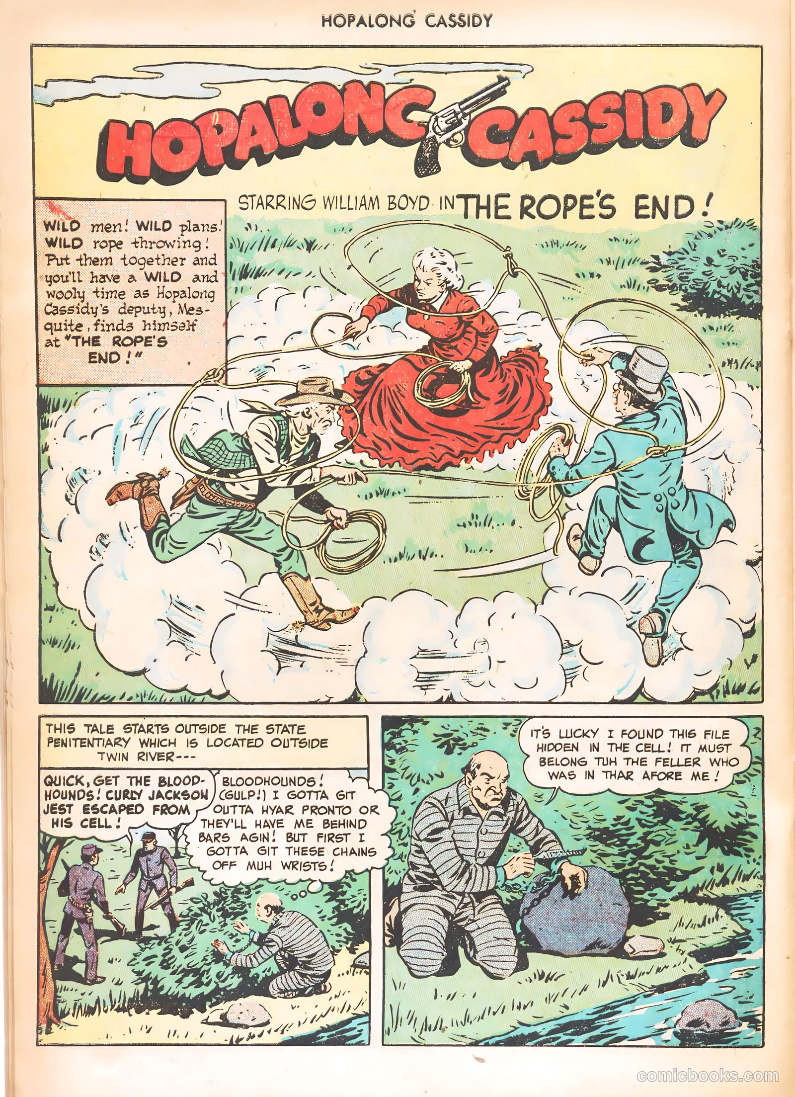 Hopalong Cassidy #33 (1949) — page 32 of 52