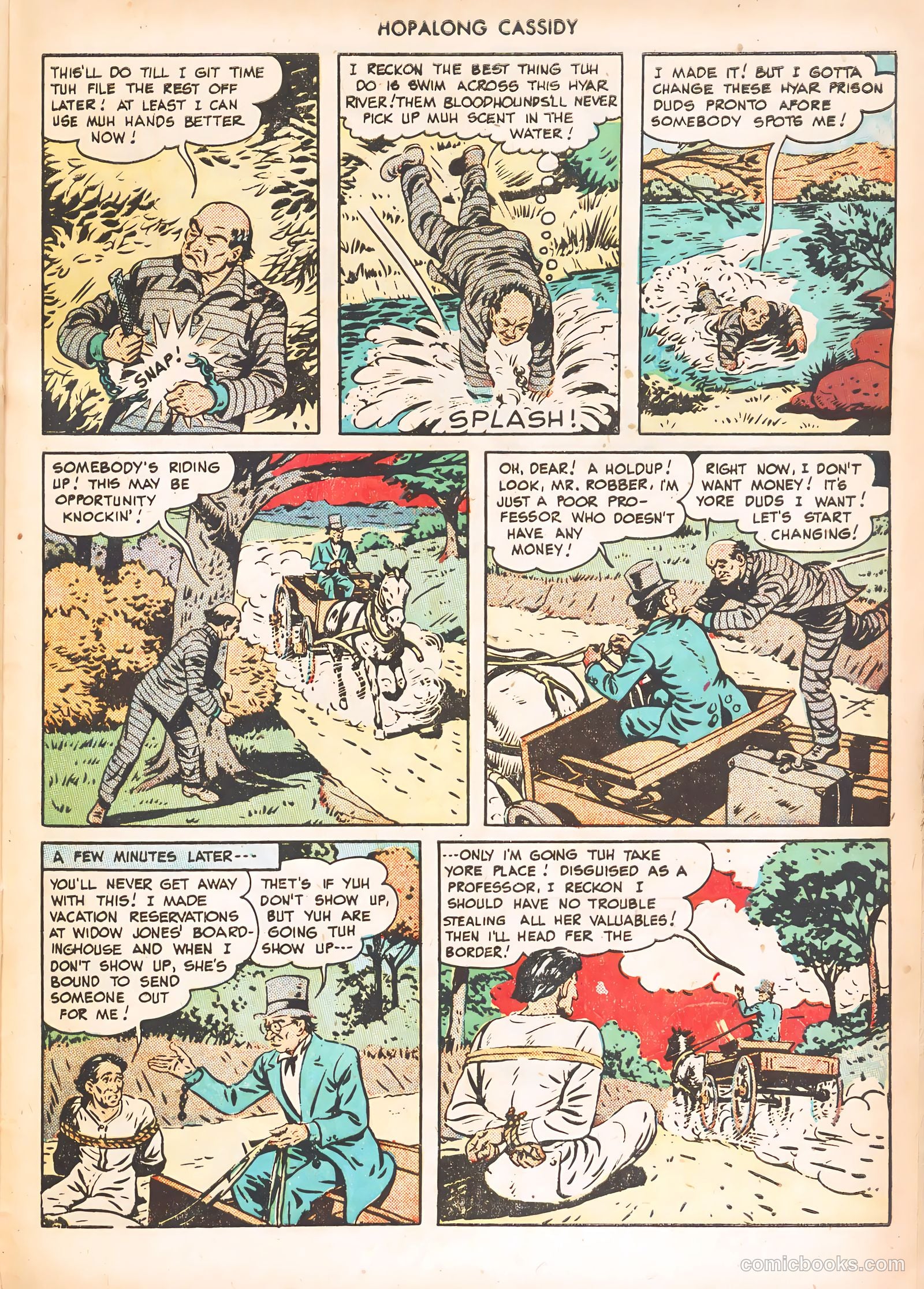 Hopalong Cassidy #33 (1949) — page 33 of 52