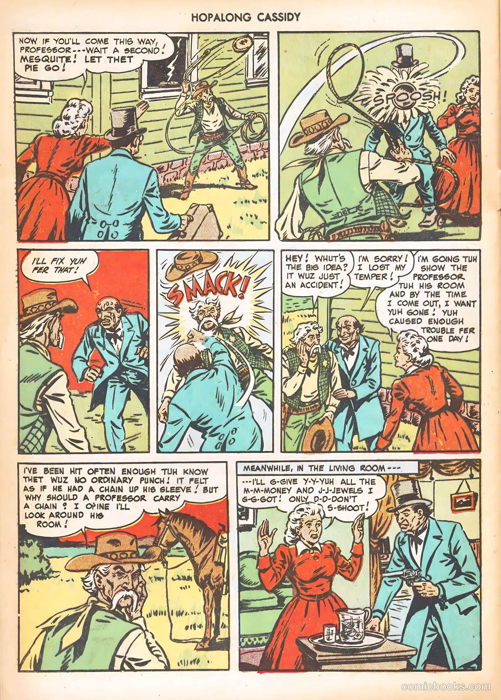 Hopalong Cassidy #33 (1949) — page 36 of 52