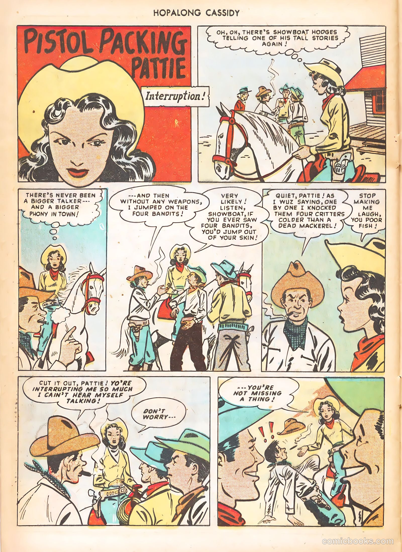 Hopalong Cassidy #33 (1949) — page 40 of 52
