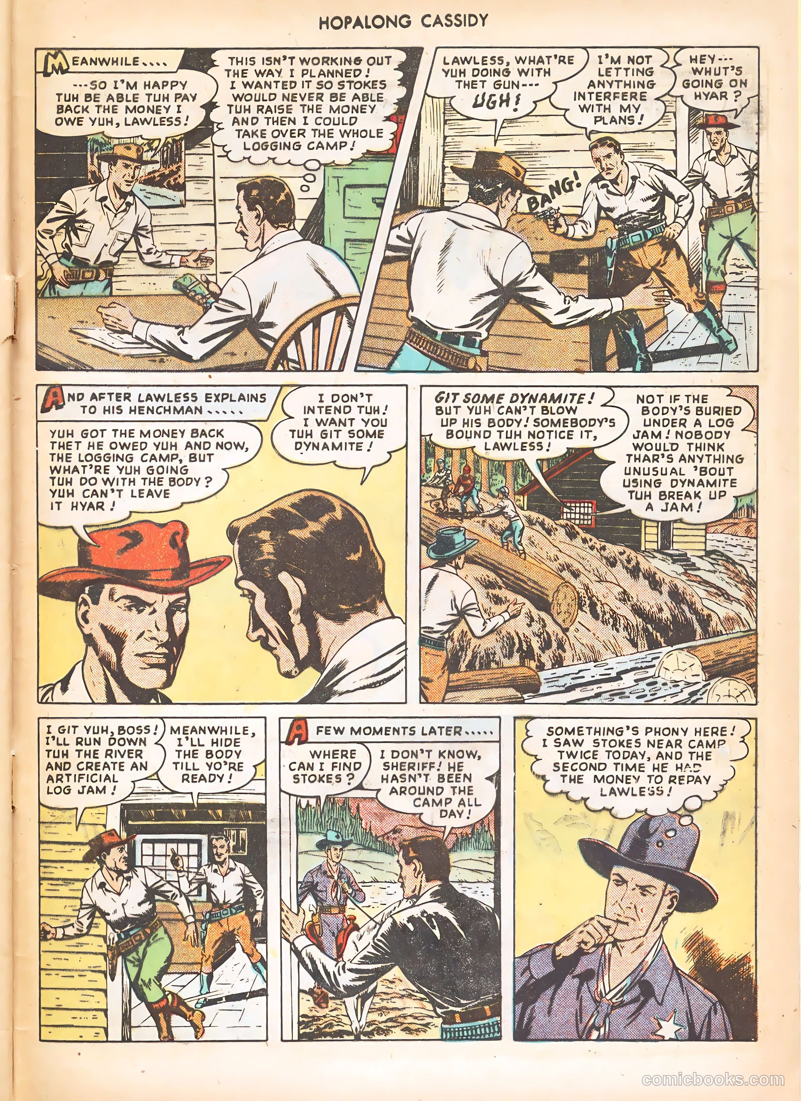 Hopalong Cassidy #33 (1949) — page 45 of 52