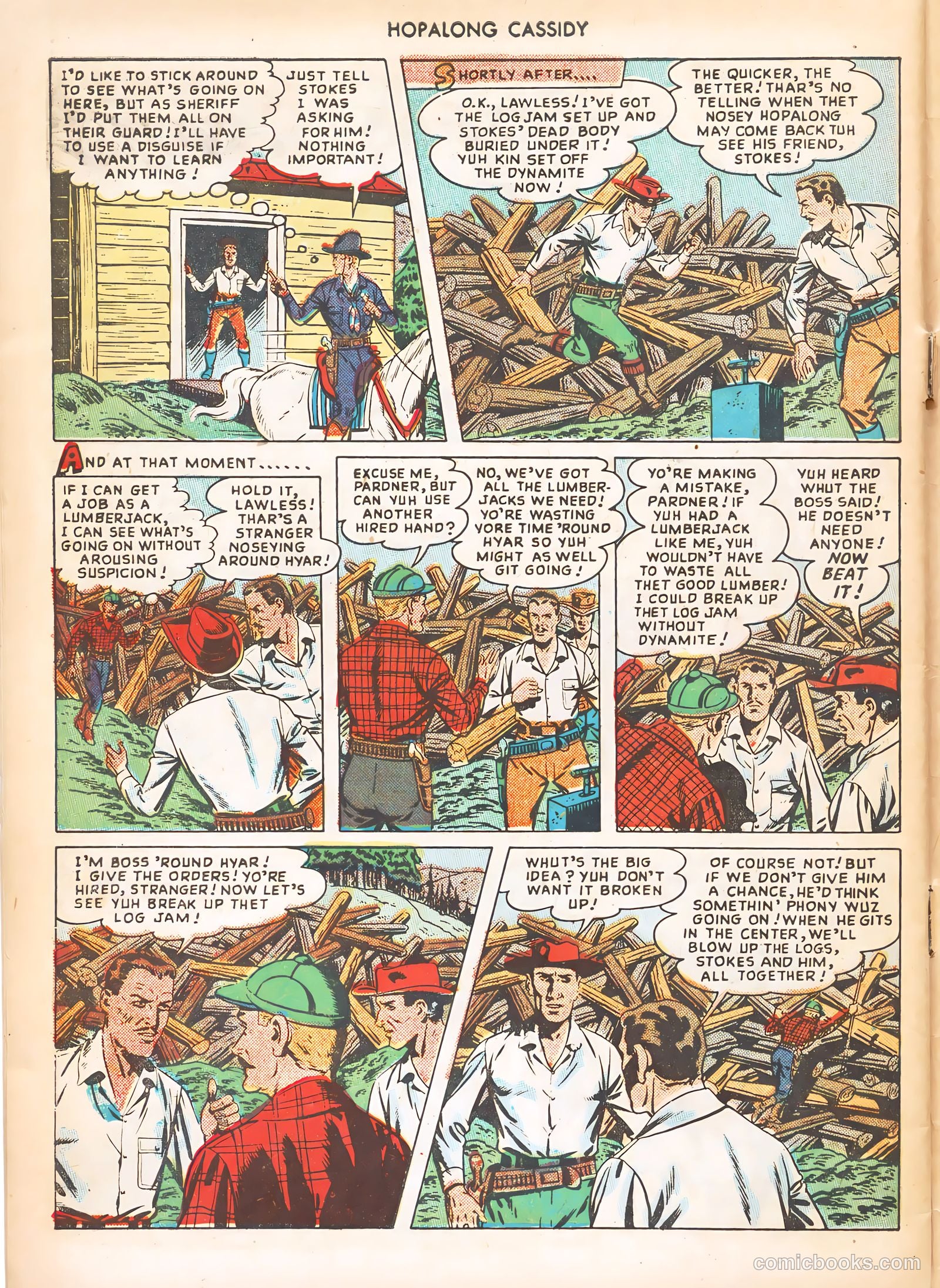 Hopalong Cassidy #33 (1949) — page 46 of 52