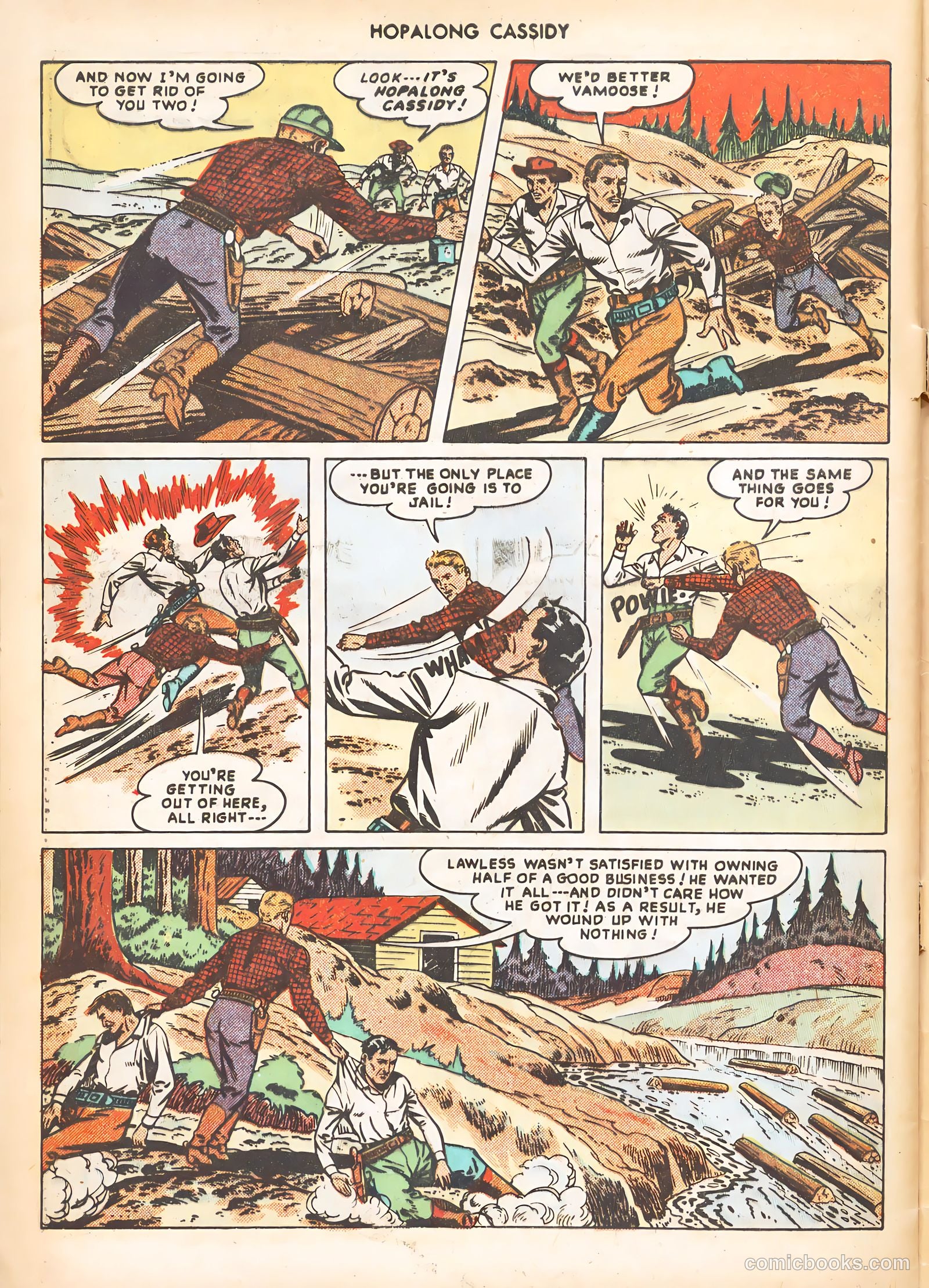 Hopalong Cassidy #33 (1949) — page 48 of 52