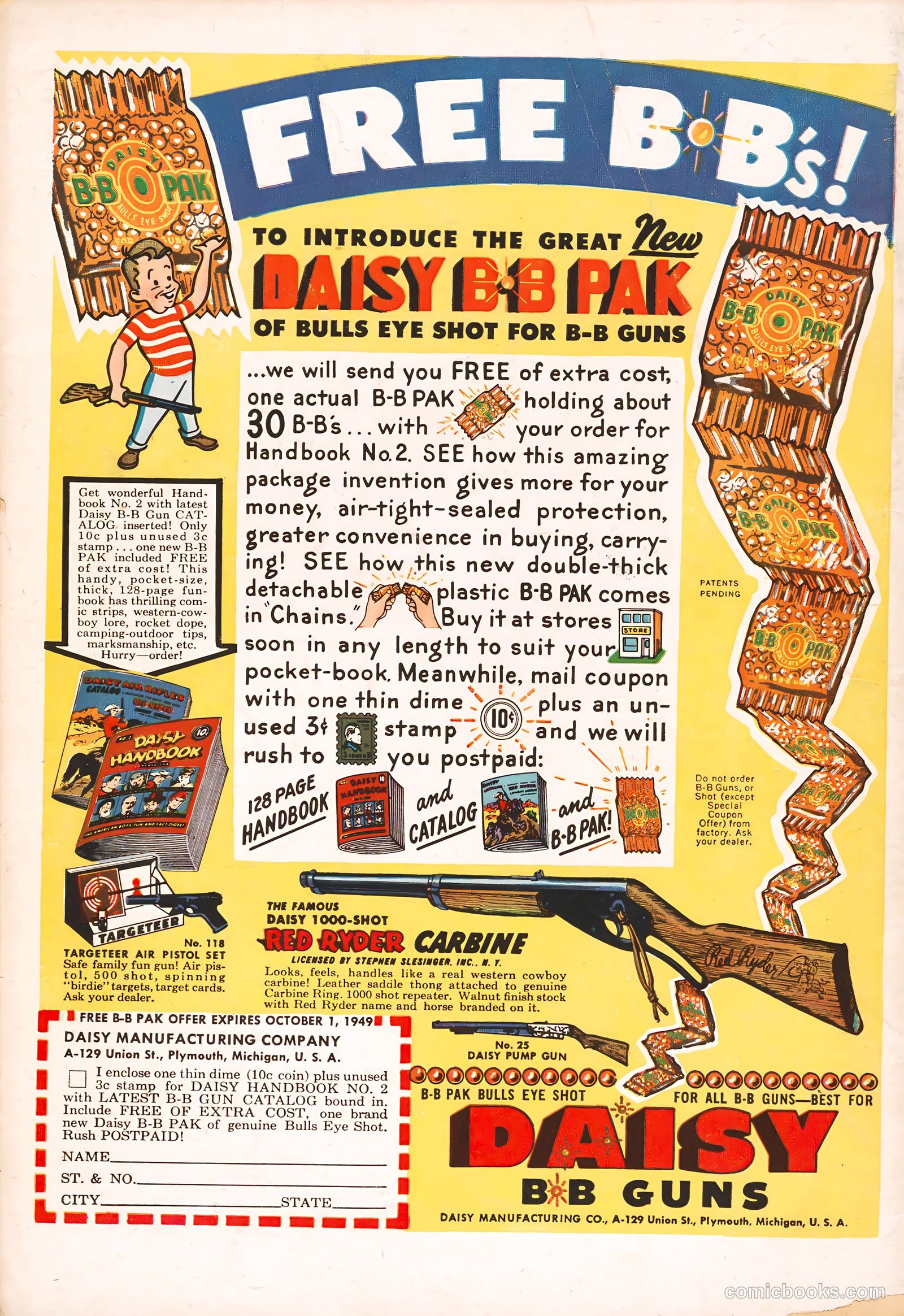Hopalong Cassidy #33 (1949) — page 52 of 52