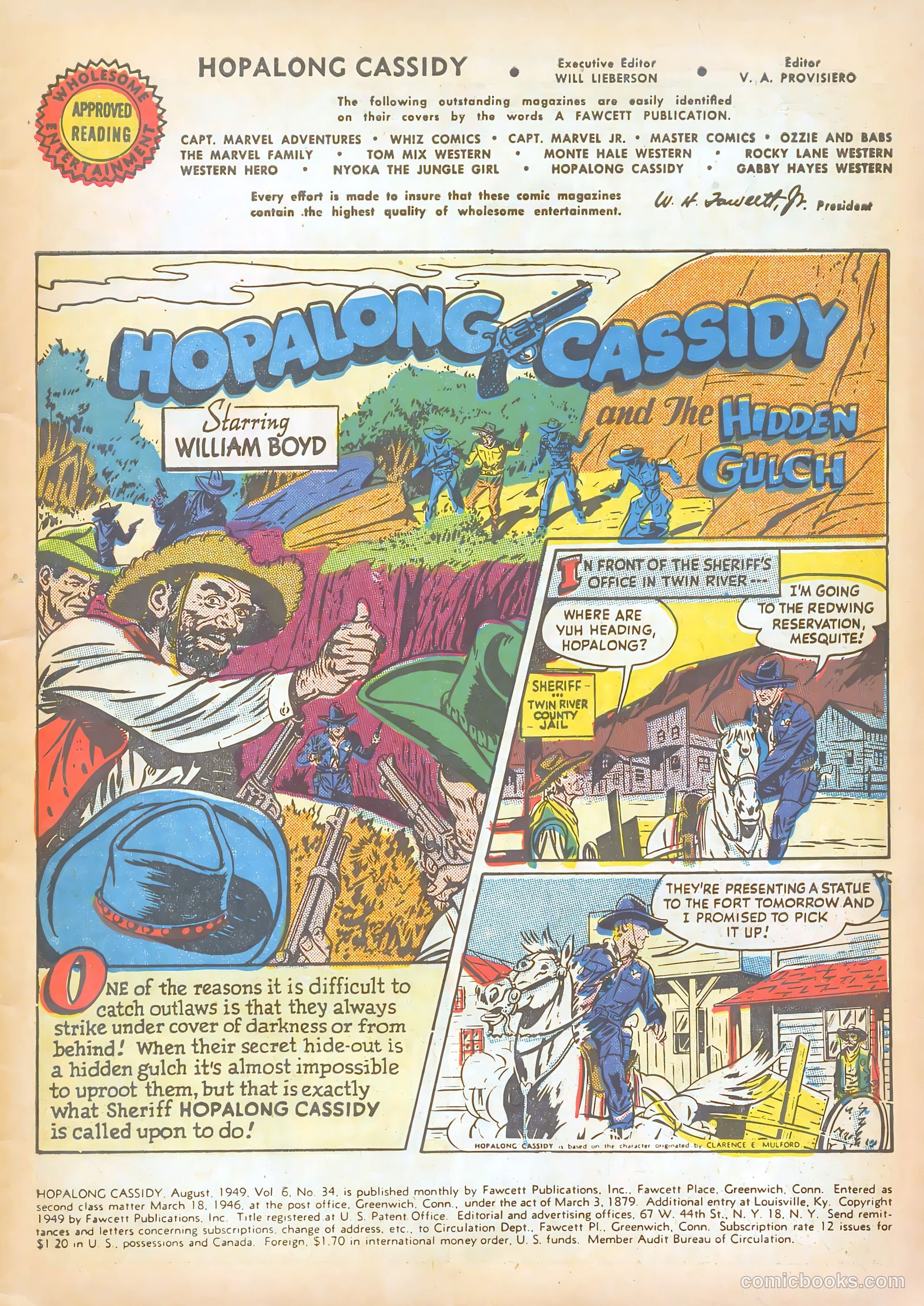 Hopalong Cassidy #34 (1949) — page 3 of 52